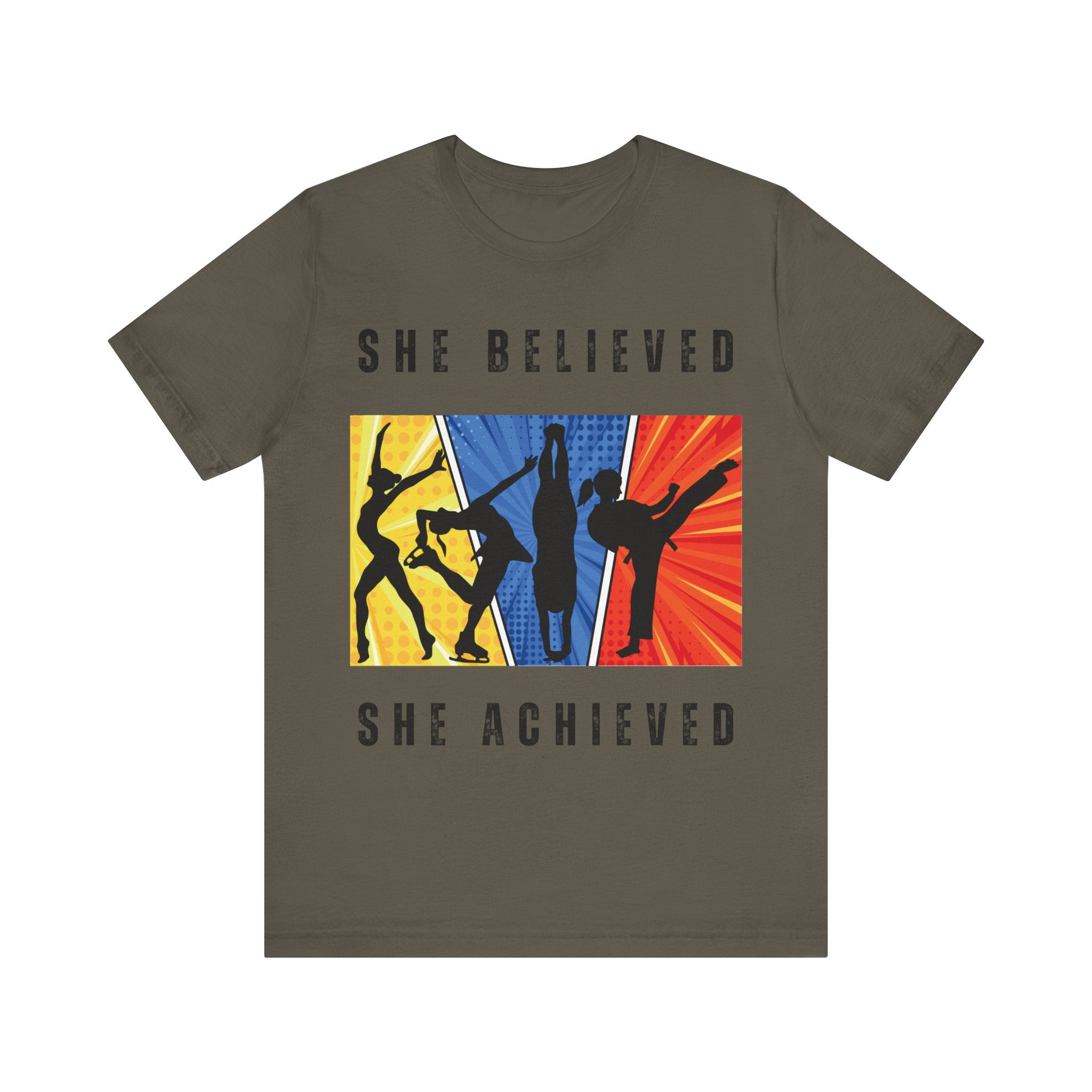 Empowering Tee - She Believed She Achieved