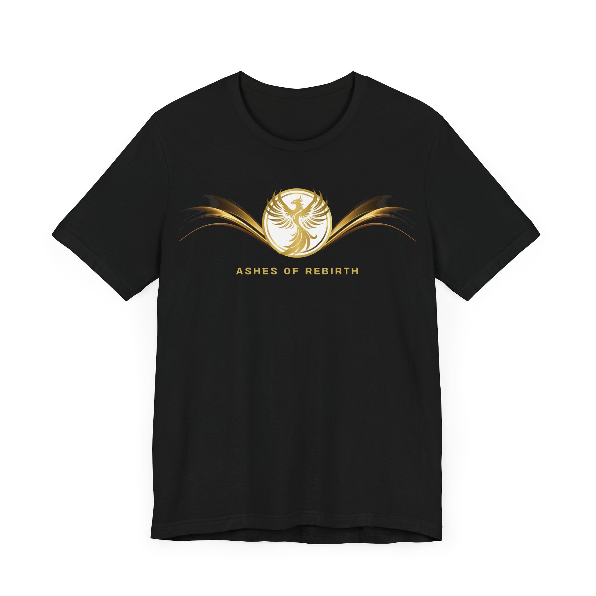 Empowering T-shirt - Zen Phoenix Collection White Rebirth