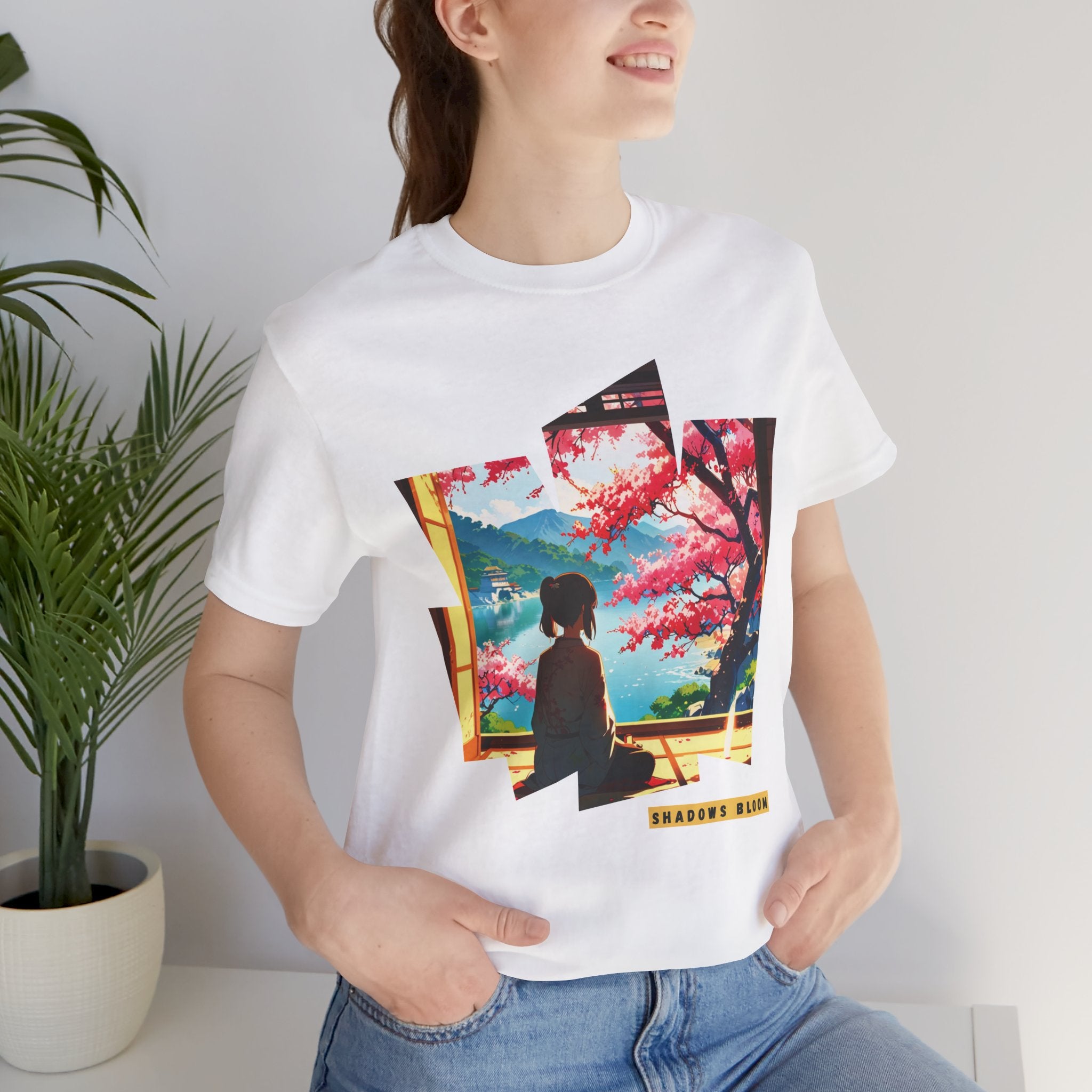 Anime Solace T-shirt - Shadows Bloom