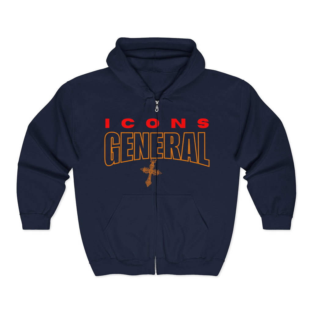 General Numbered Zip Hoodie Collection - 37 General Icons