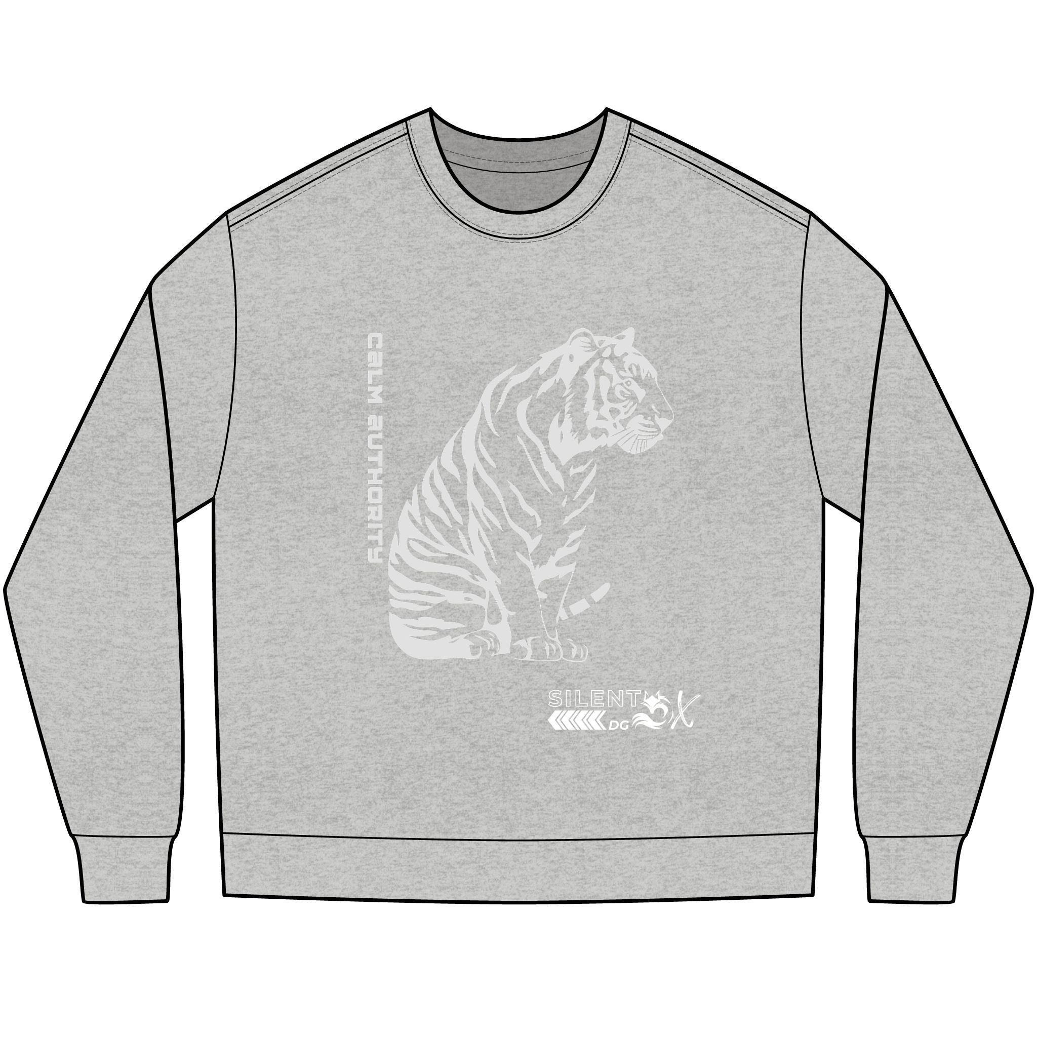 Prime Instinct Long Sleeve Box-T - Tiger Calm Authority