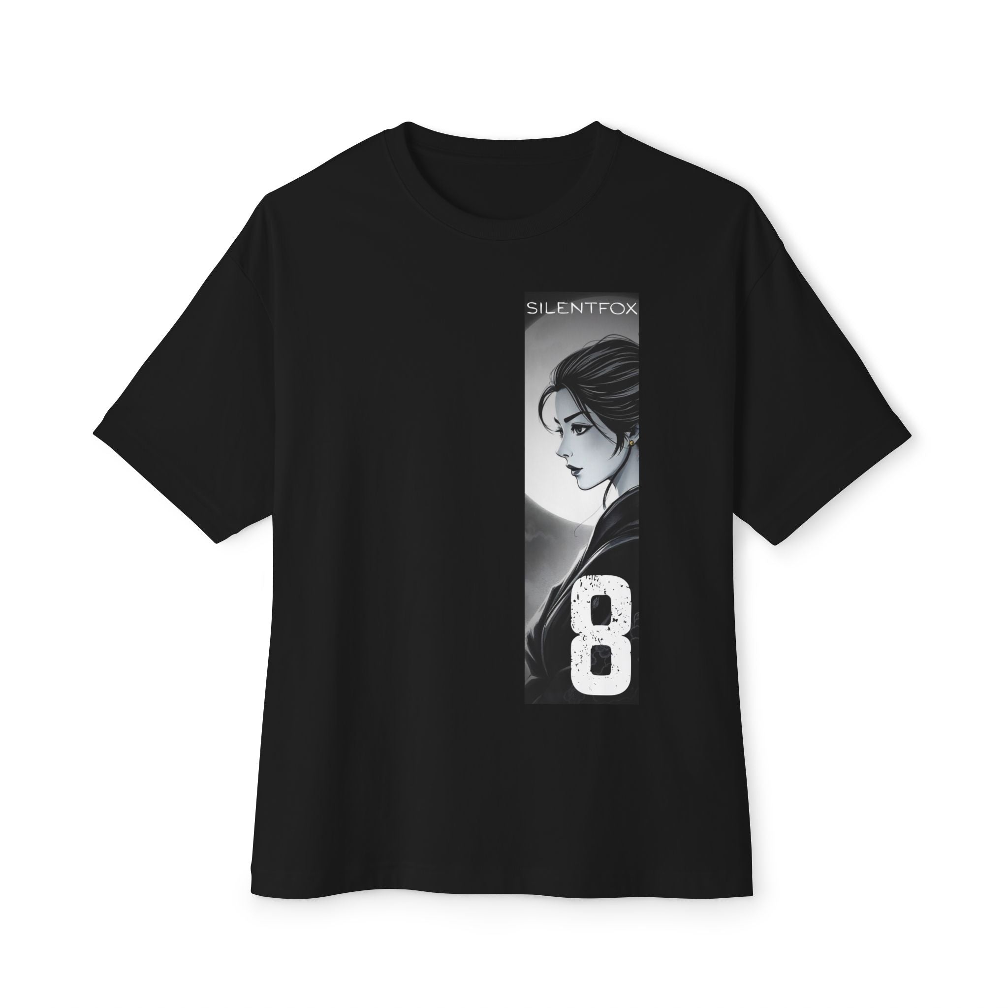 Anime Design Oversize T-shirt - SF Guardian - Devout #8