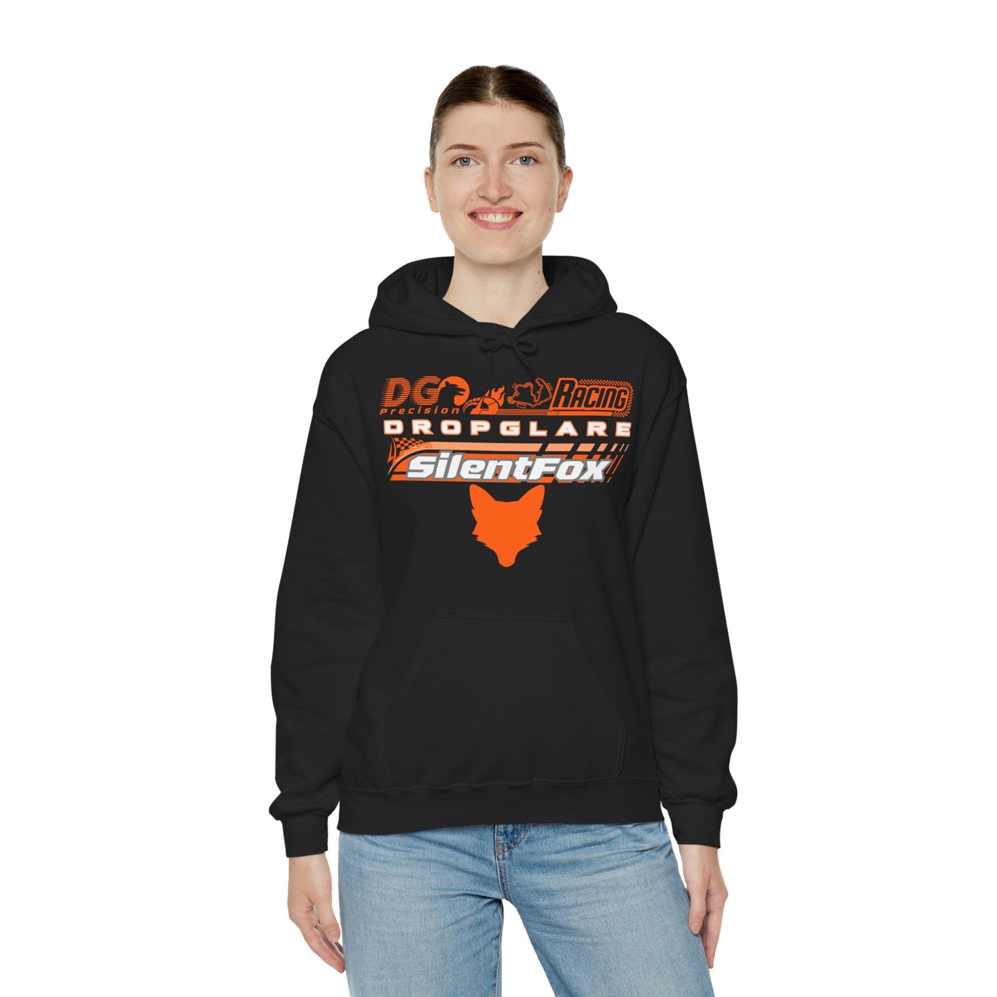 Orange Fox Racing Hoodie Collection – SF Drop Glare