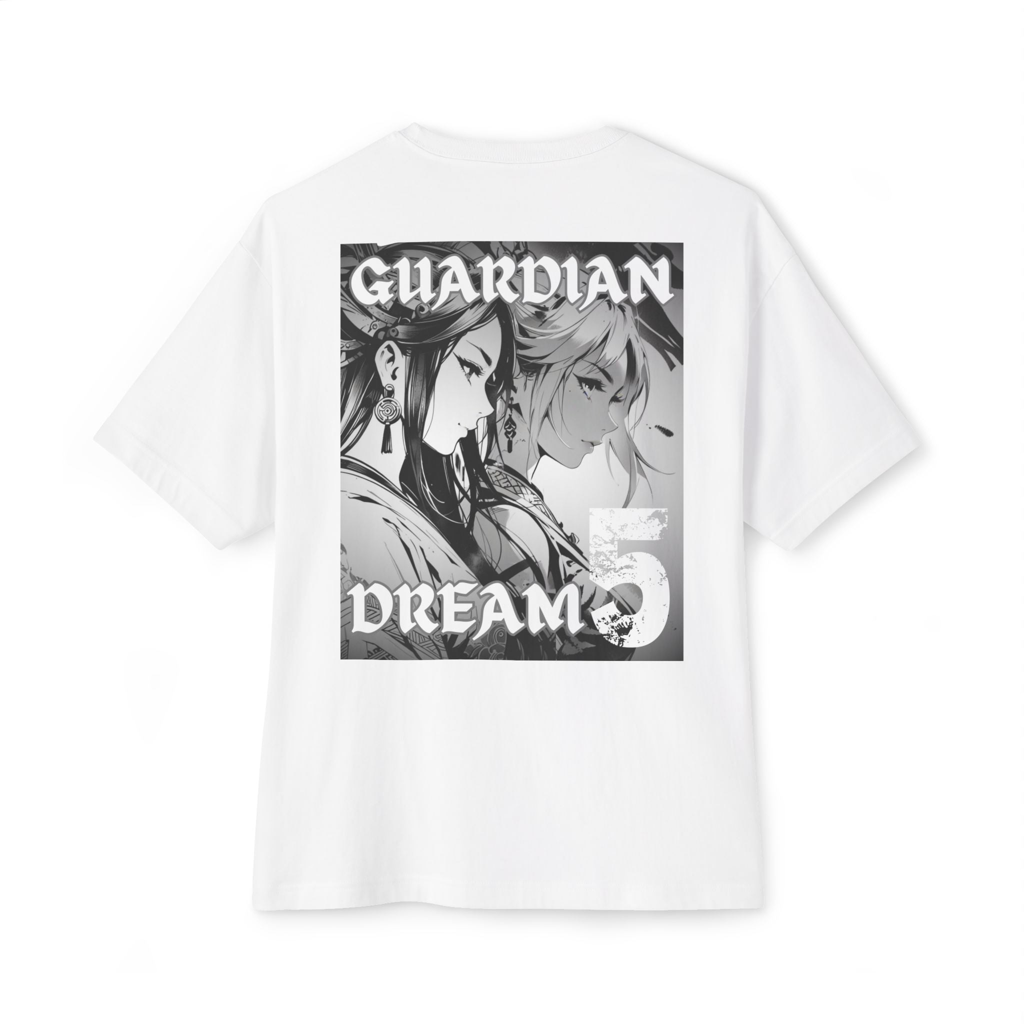 Anime Design Oversize T-shirt - SF Guardian - Dream #5