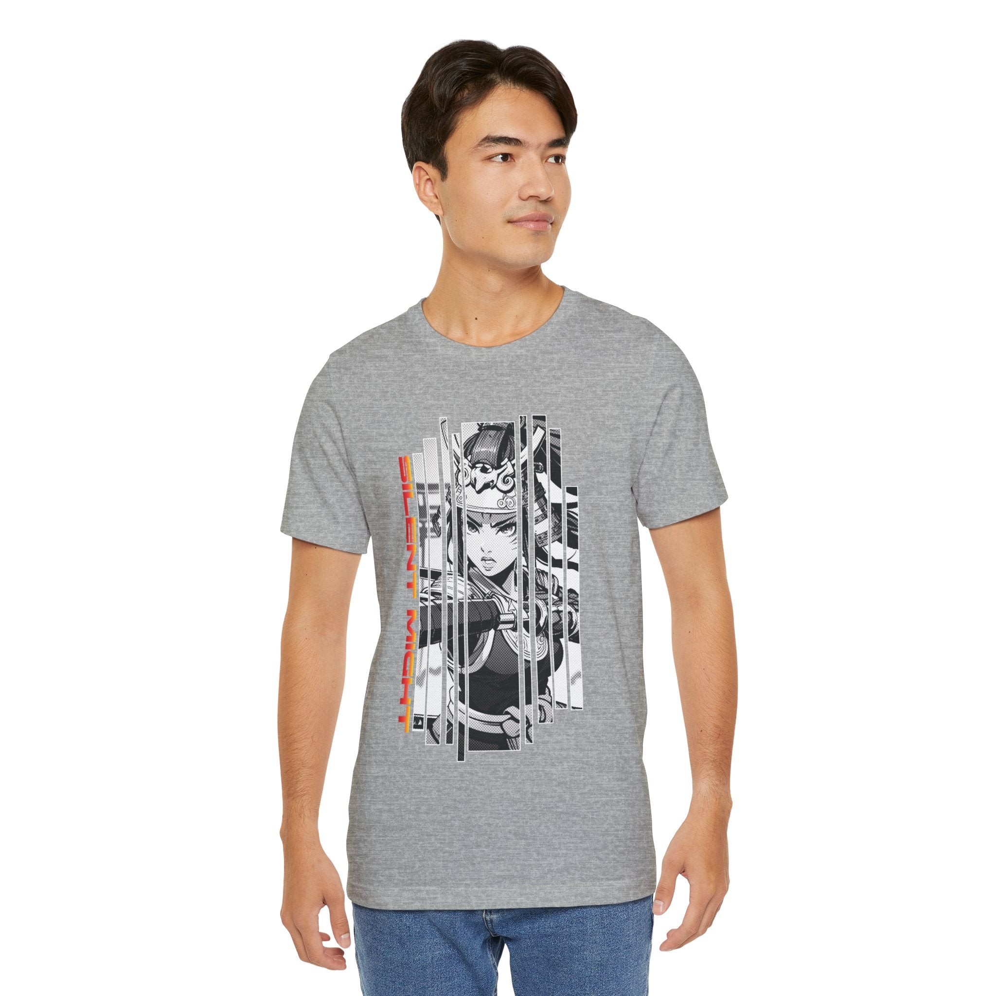 Anime Girl Warrior T-shirt - Silent Might