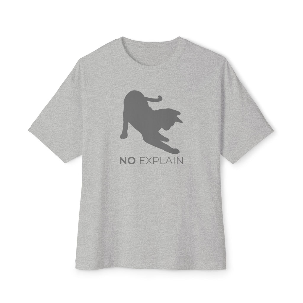 Animal Attitude Box-Tee Line - No Explain Cat