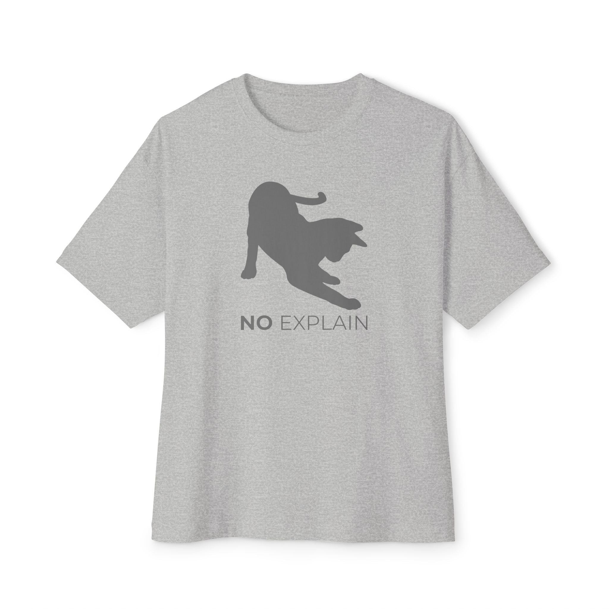Animal Attitude Box-Tee Line - No Explain Cat