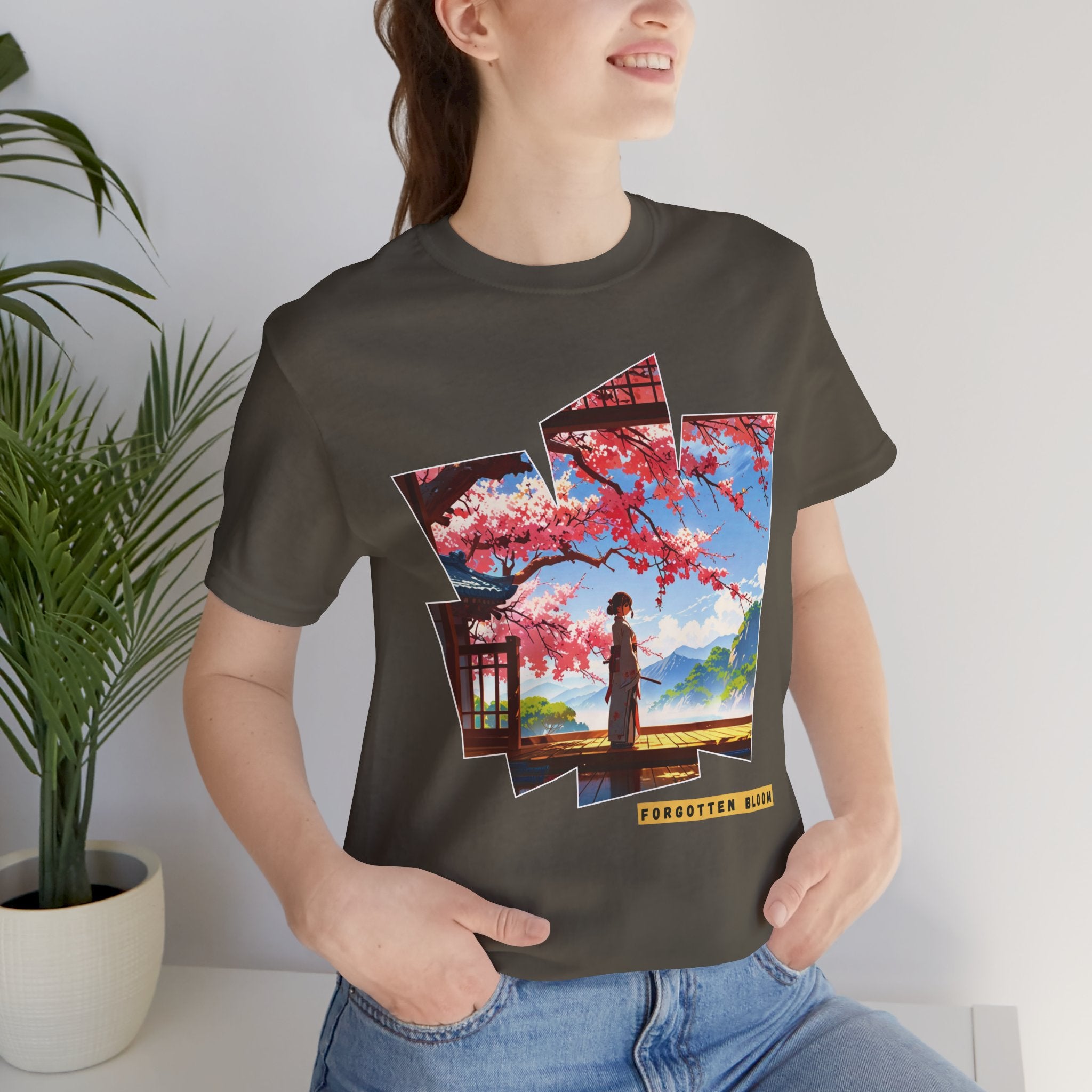 Anime Solace T-shirt - Forgotten Bloom