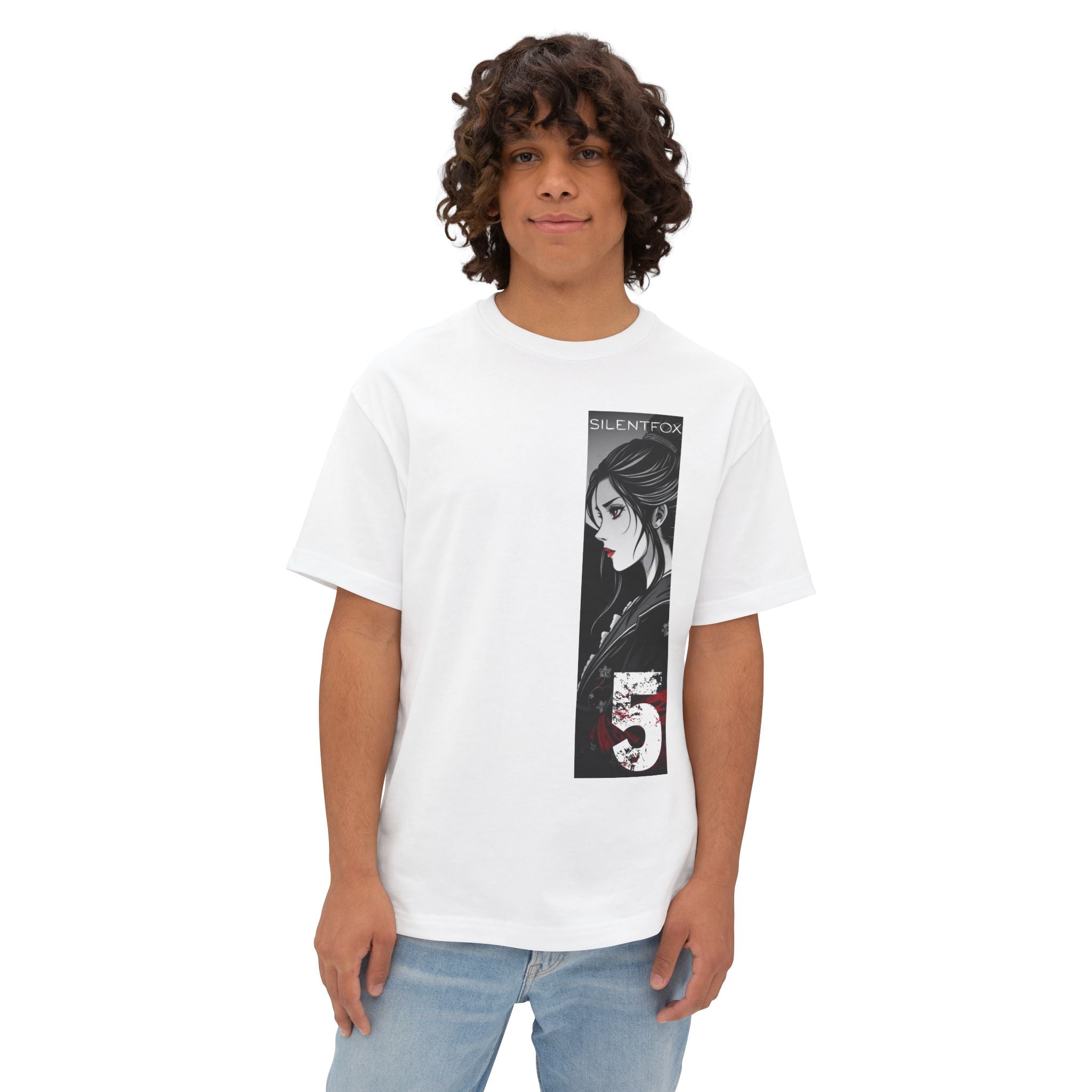 Anime Design Oversize T-shirt - SF Guardian - Dream #5