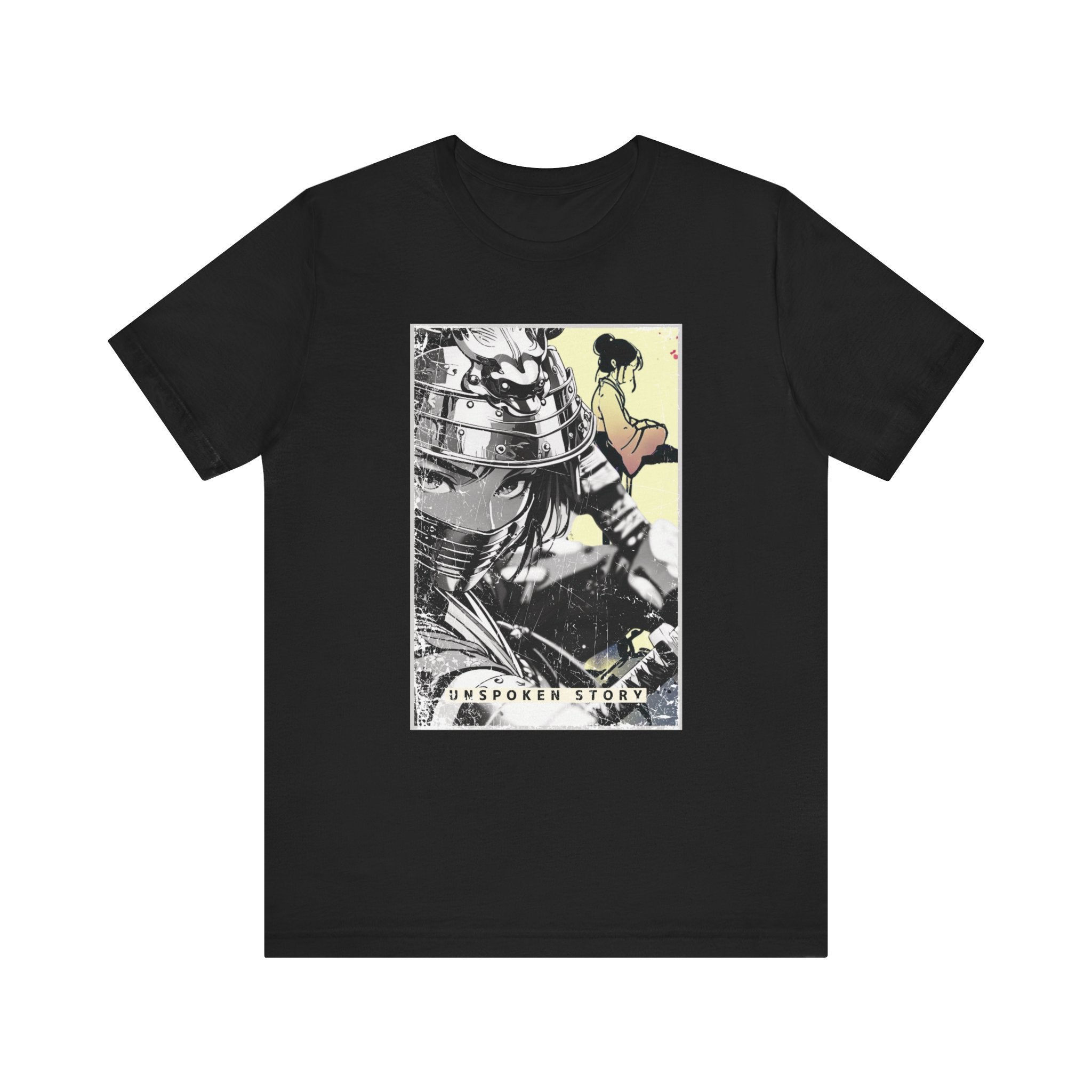 Anime Warrior Girl T-shirt - Unspoken Story