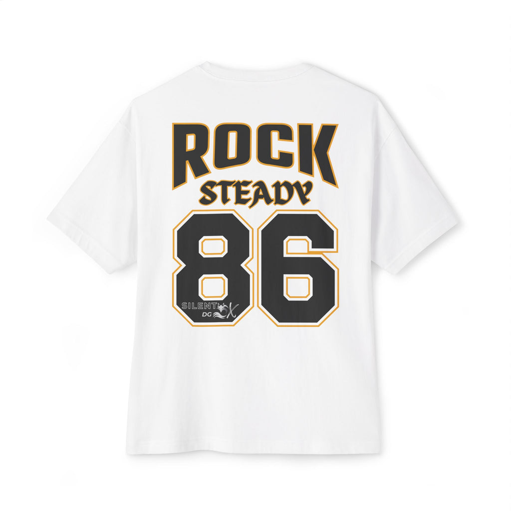 Old School 80's Oversized Casual Streetwear - 86 Rock Steady