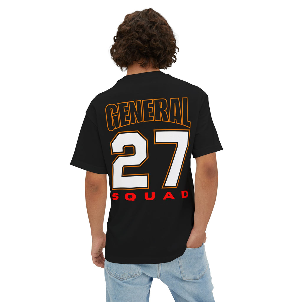 General Numbered Streetwear Box T-shirt Collection - 27 General Squad