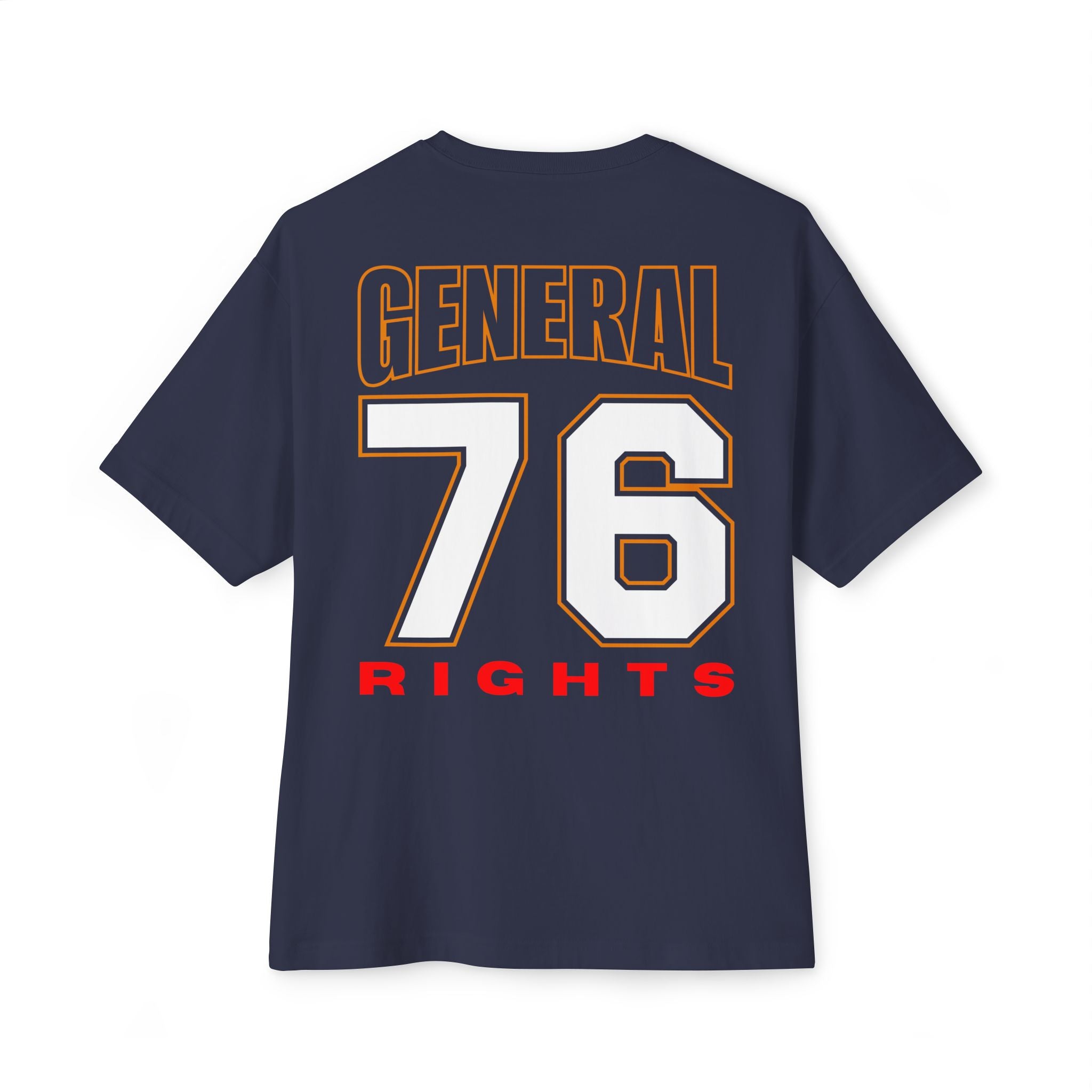 General Numbered Streetwear Box T-shirt Collection - 76 General Rights