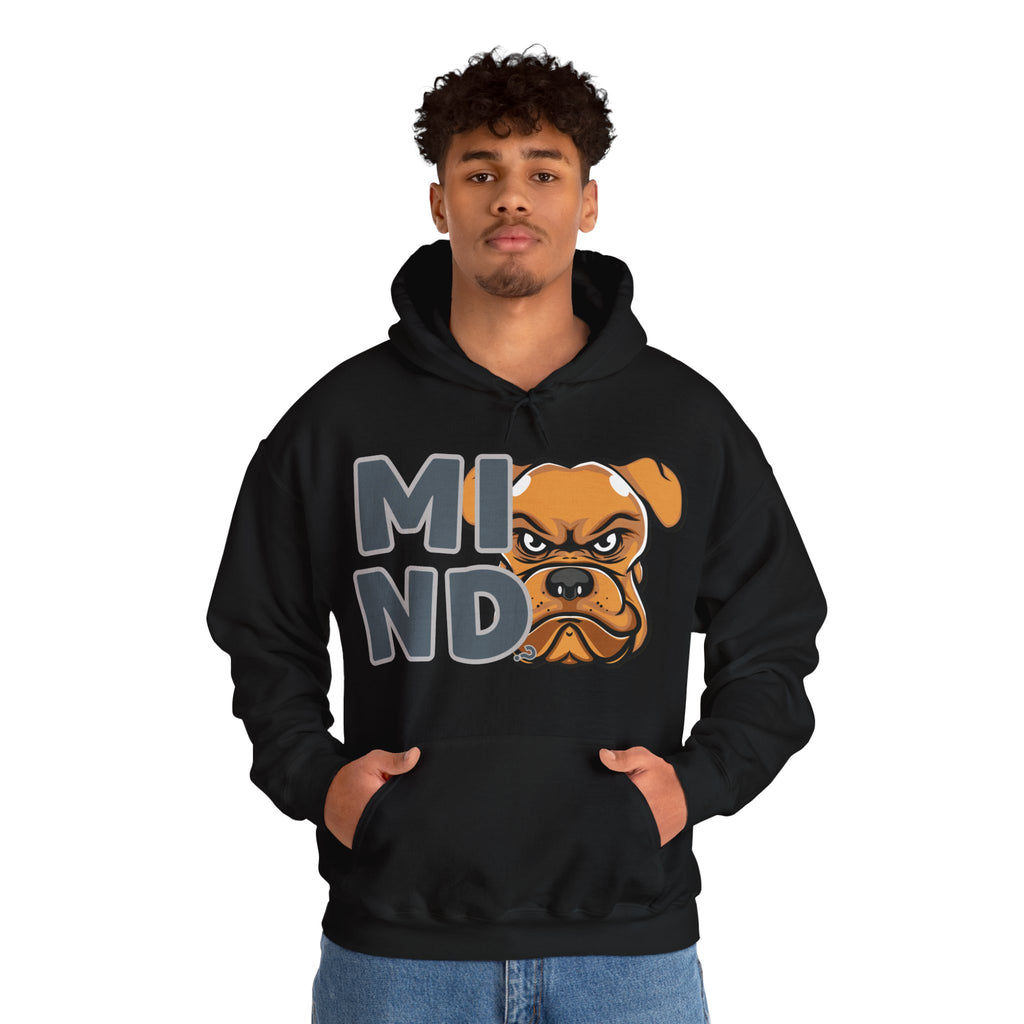 Hooded Sweatshirt Humor - Mind? Dog