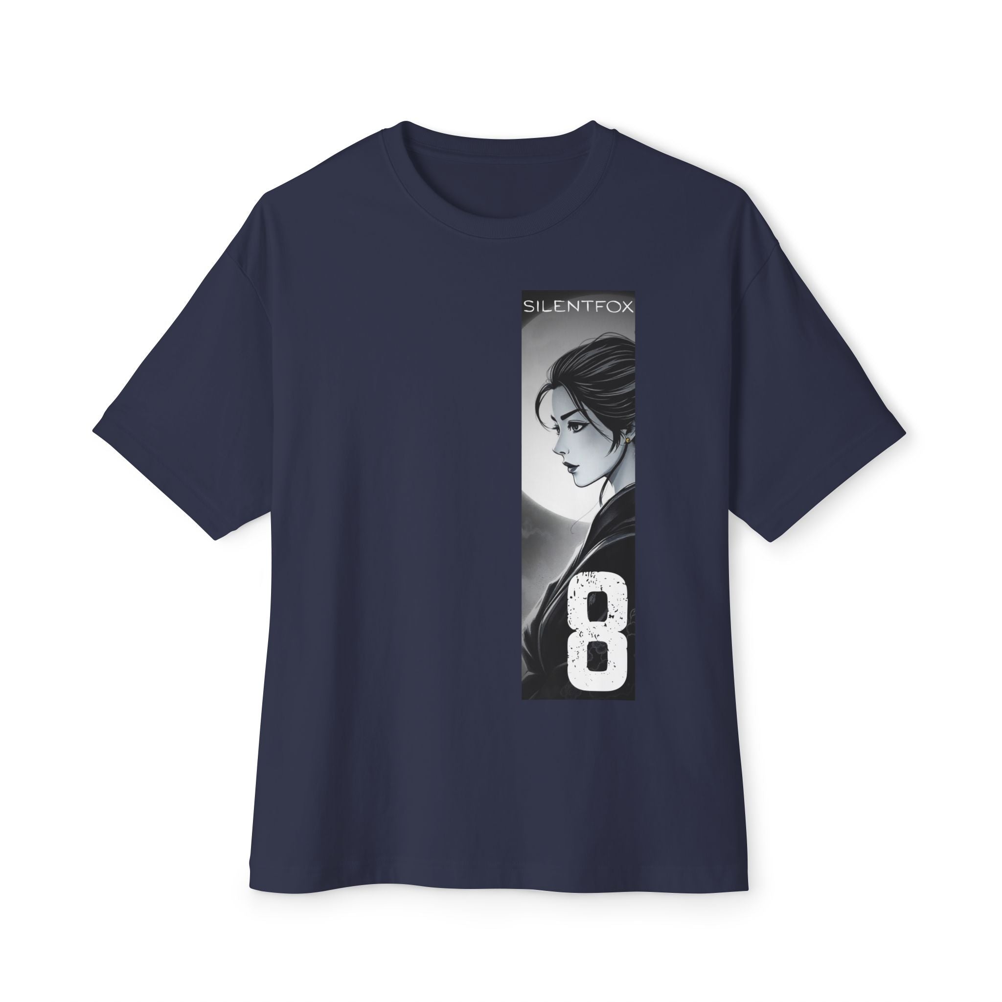 Anime Design Oversize T-shirt - SF Guardian - Devout #8