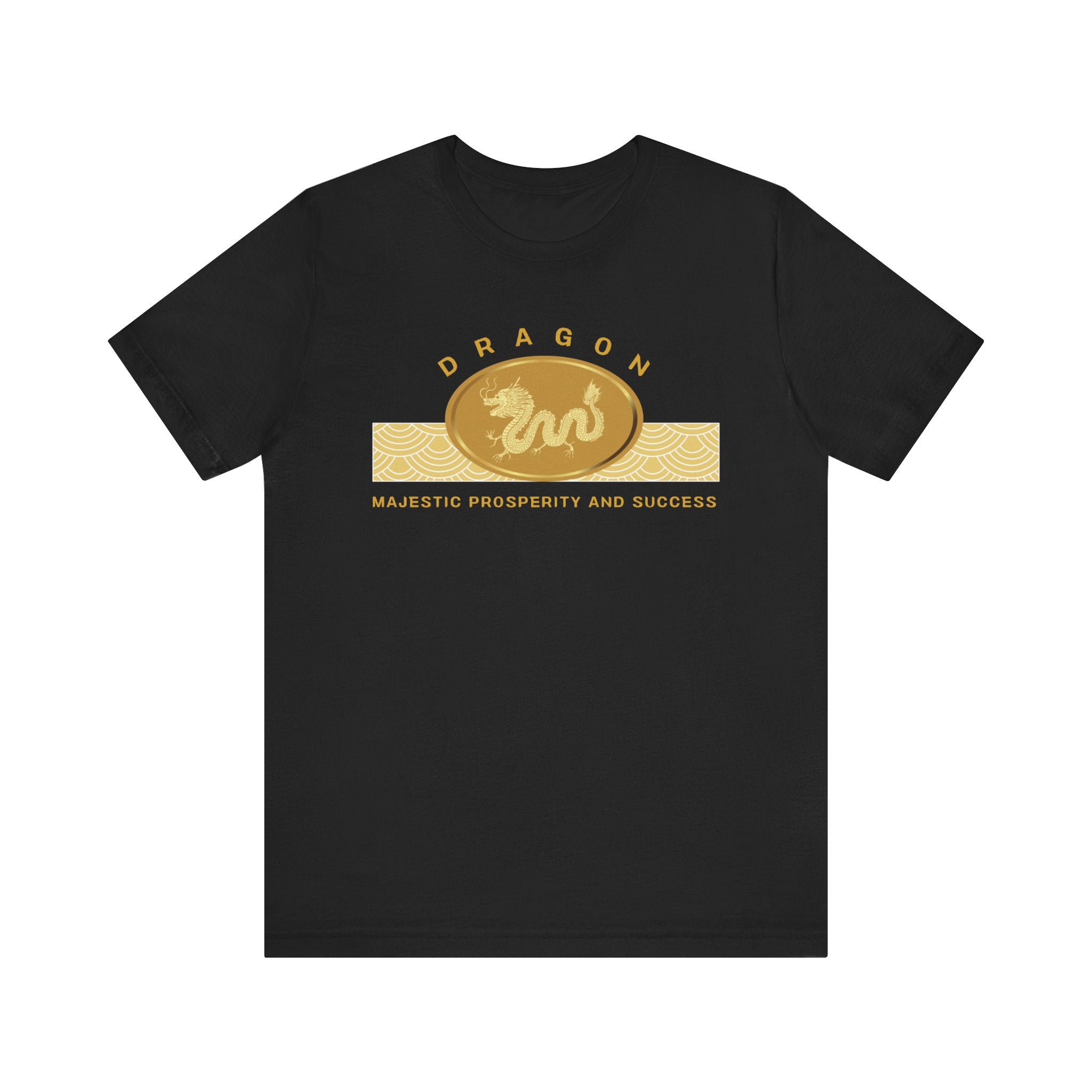 Empowering T-shirt - Zen Dragon Collection Gold Majestic