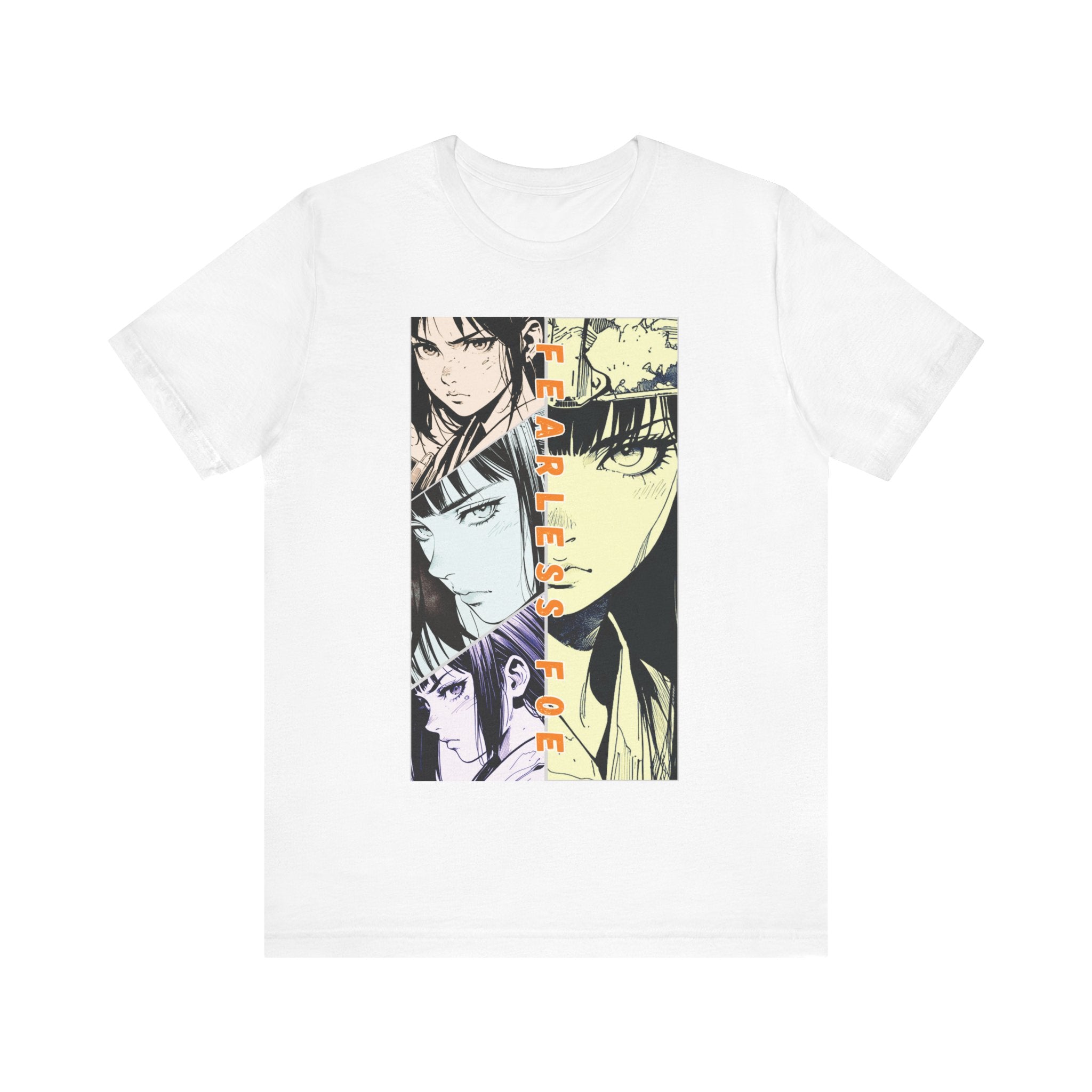 Anime Silent Hero T-shirt - Fearless Foe