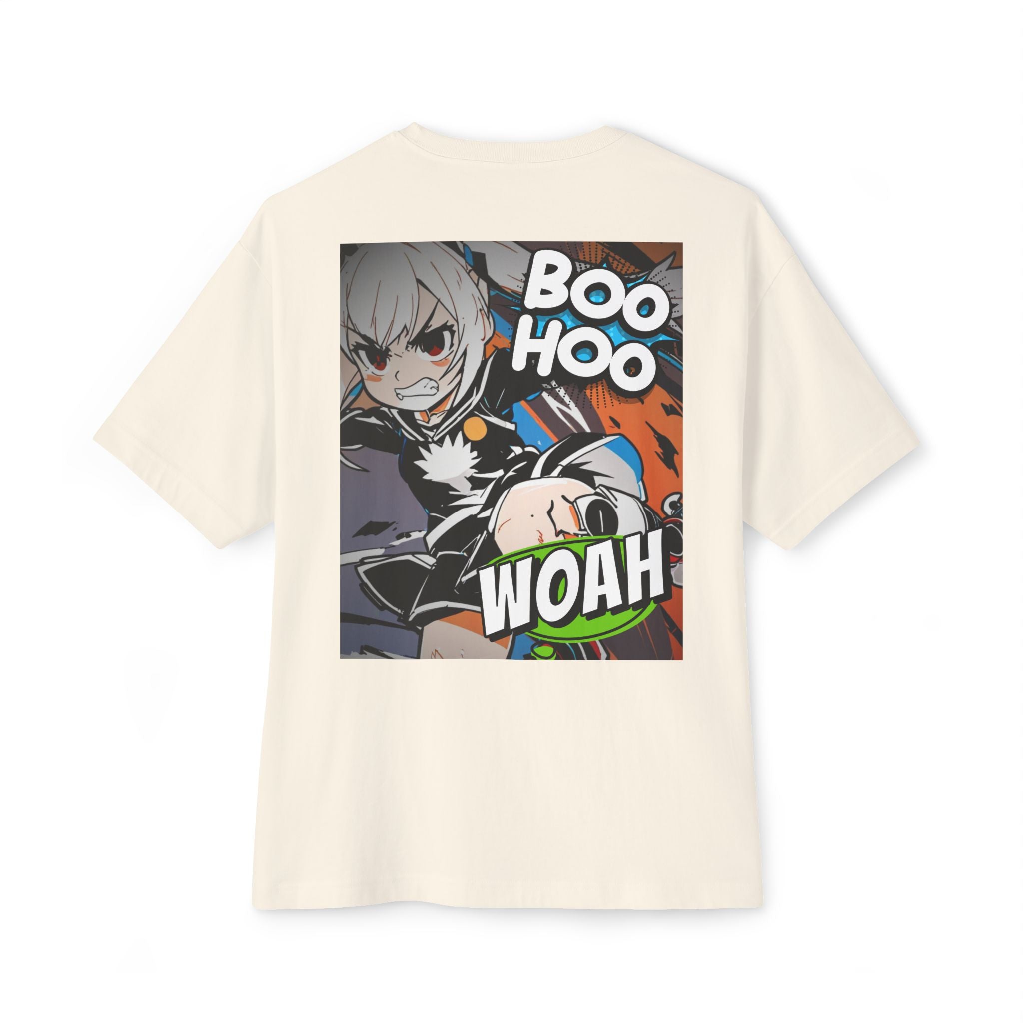 Anime Blurb Casual Streetwear T-shirt - Boo Hoo