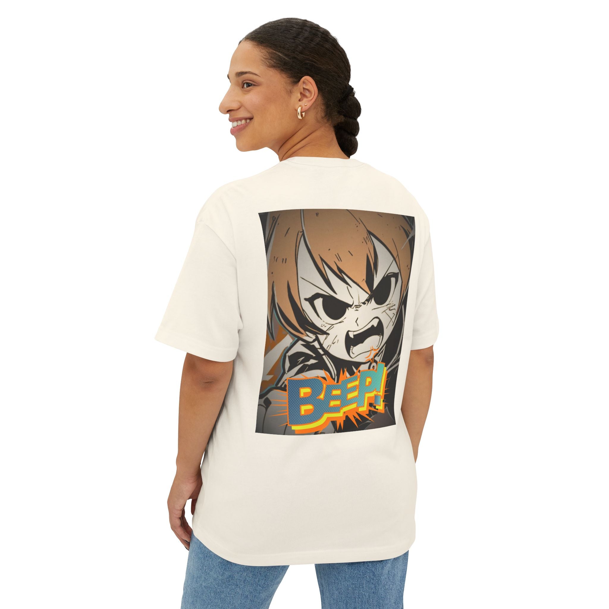 Anime Blurb Casual Streetwear T-shirt - Beep