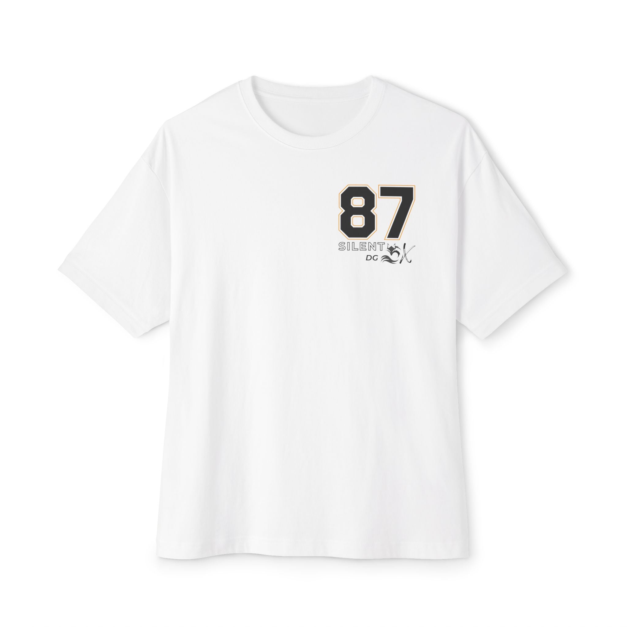 Old School 80's Oversized Casual Streetwear - 87 Block Busted