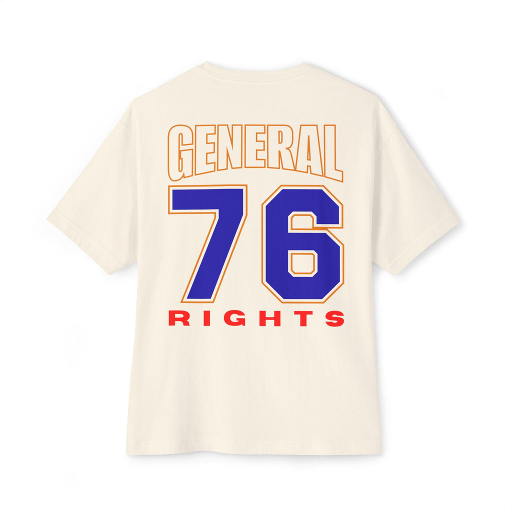 General Numbered Streetwear Box T-shirt Collection - 76 General Rights