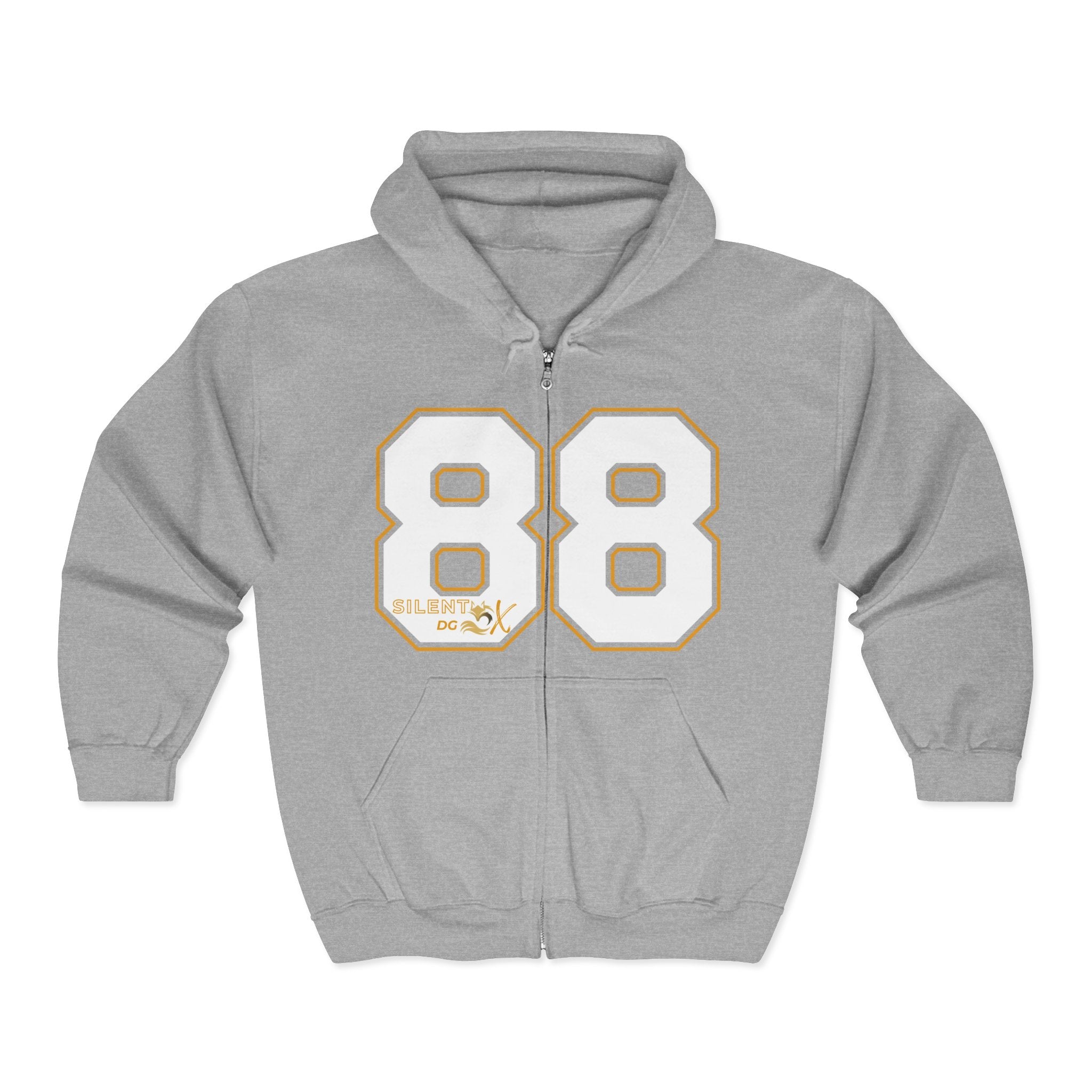 Old School 80's Zipped Hoodie Collection - 88 Moon Walker