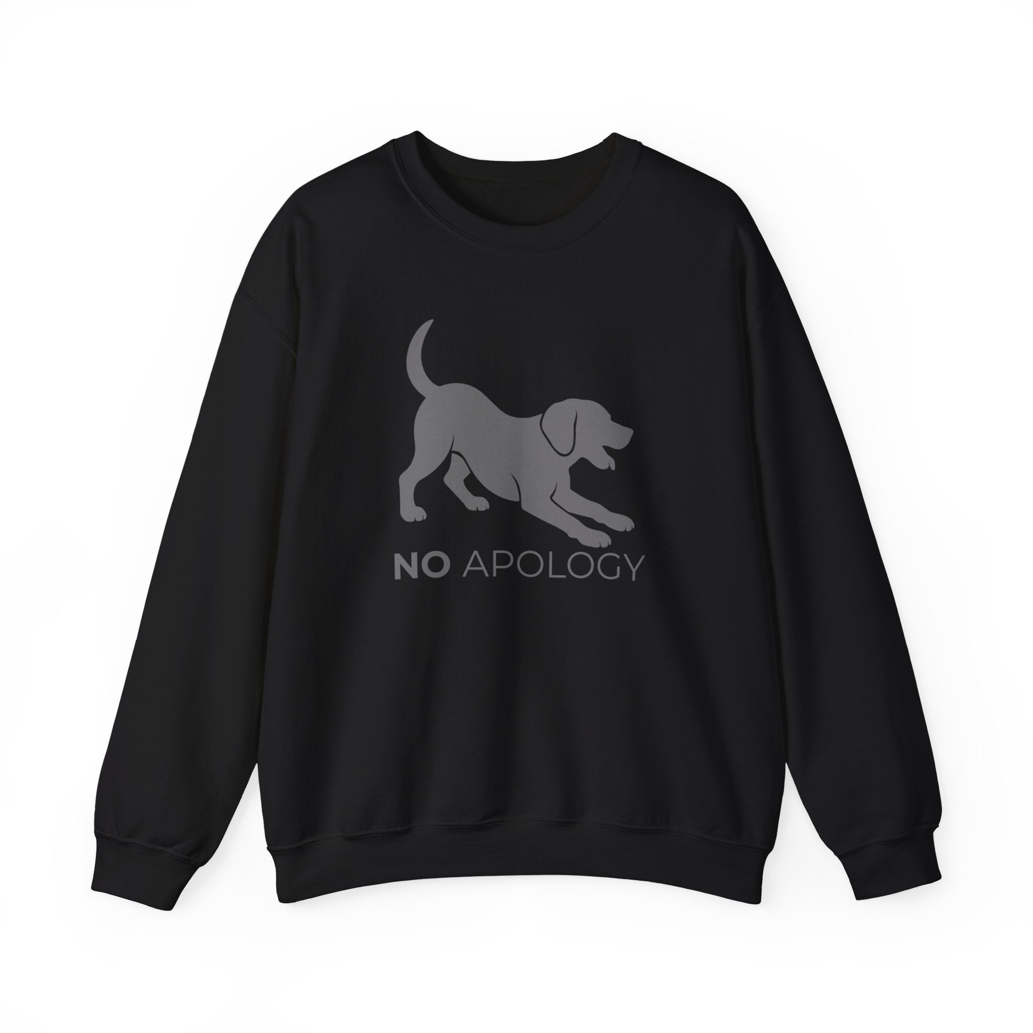 Animal Attitude Sweatshirt Line - No Apology Dog