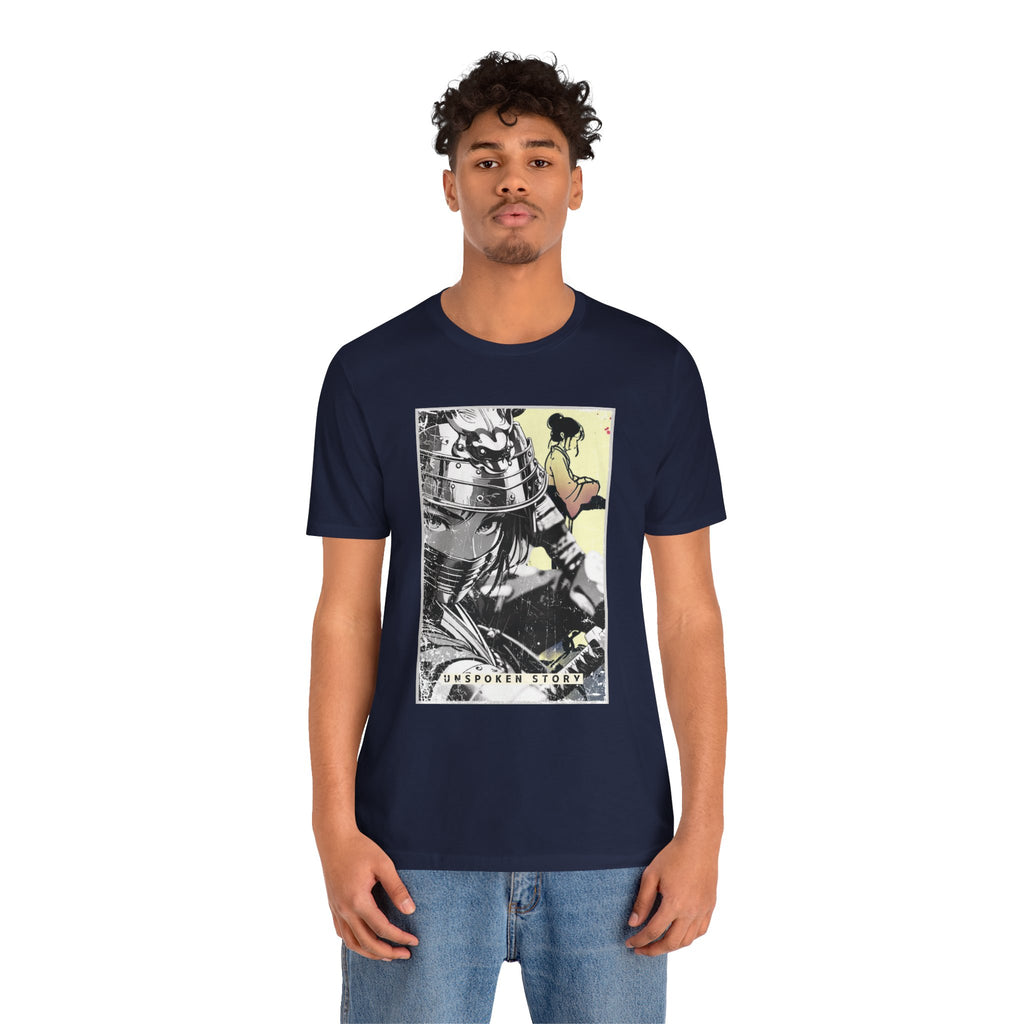 Anime Warrior Girl T-shirt - Unspoken Story
