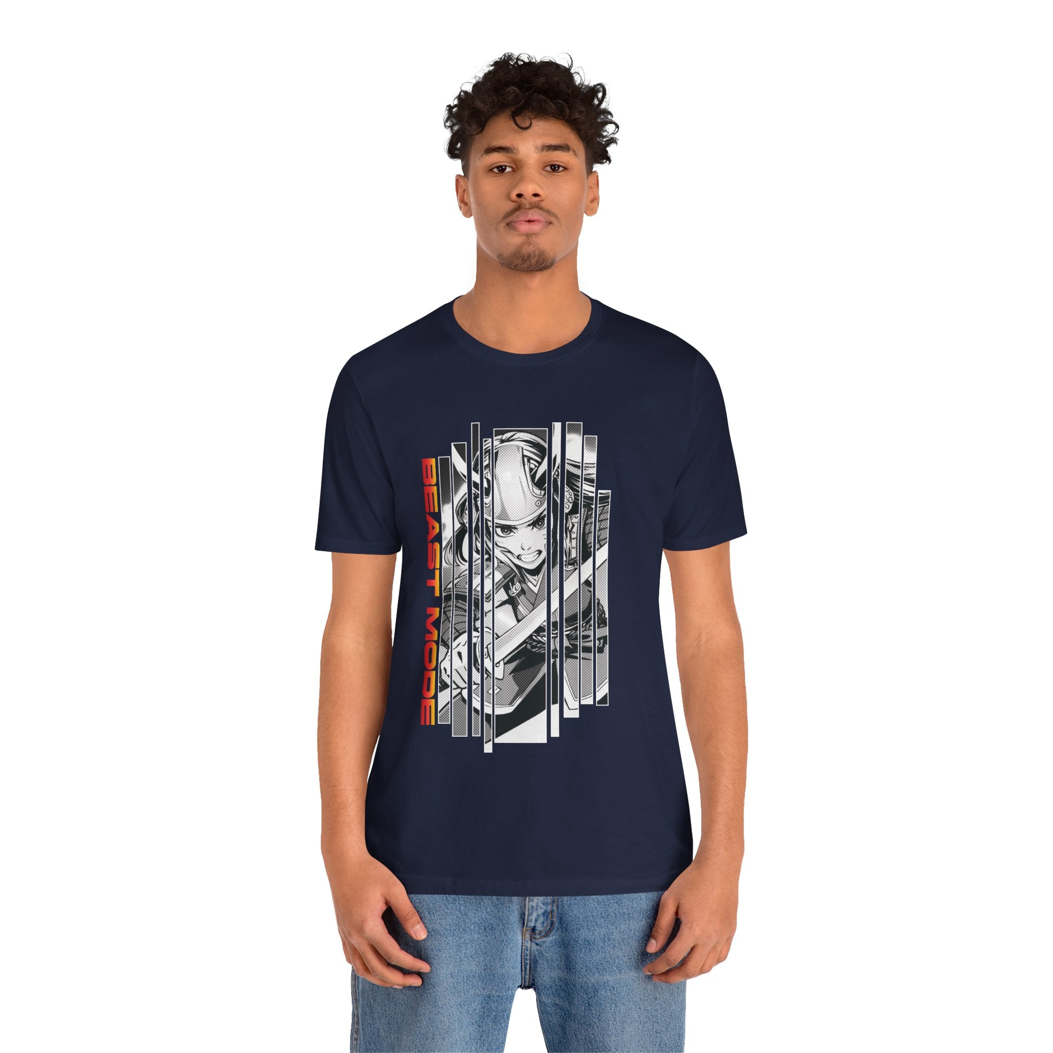 Anime Girl Warrior T-shirt - Beast Mode