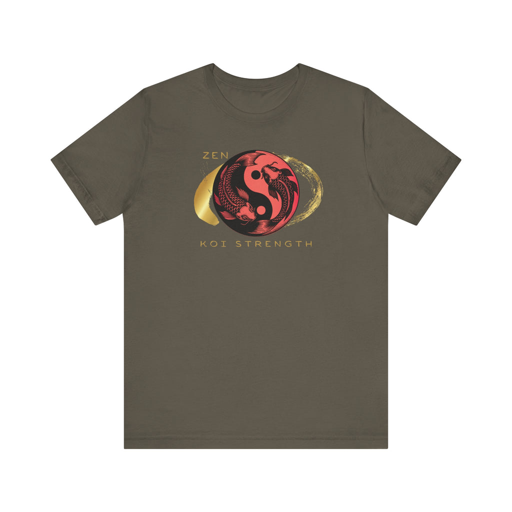 Empowering T-shirt - Zen Koi Collection Red, Colors of Meaning