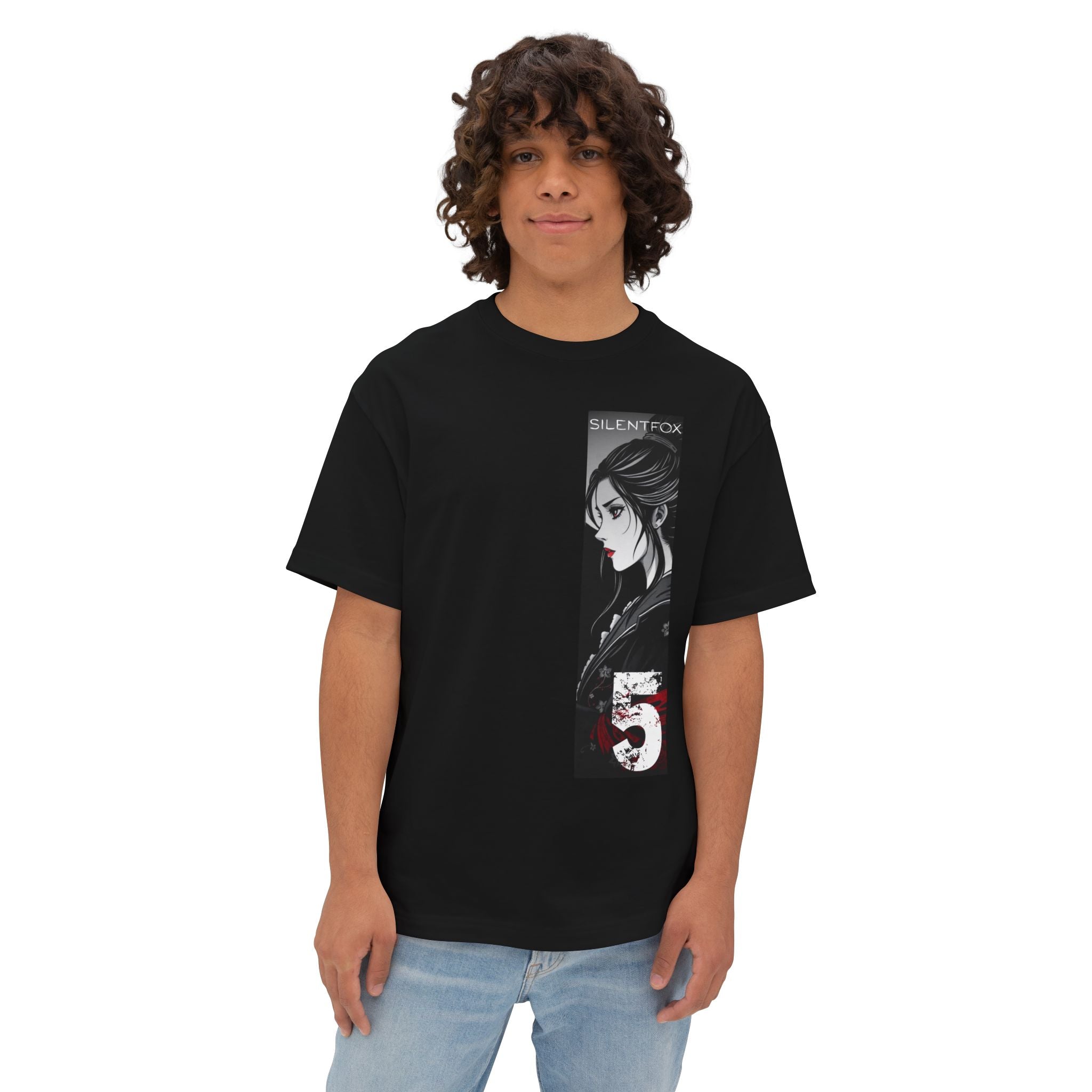 Anime Design Oversize T-shirt - SF Guardian - Dream #5