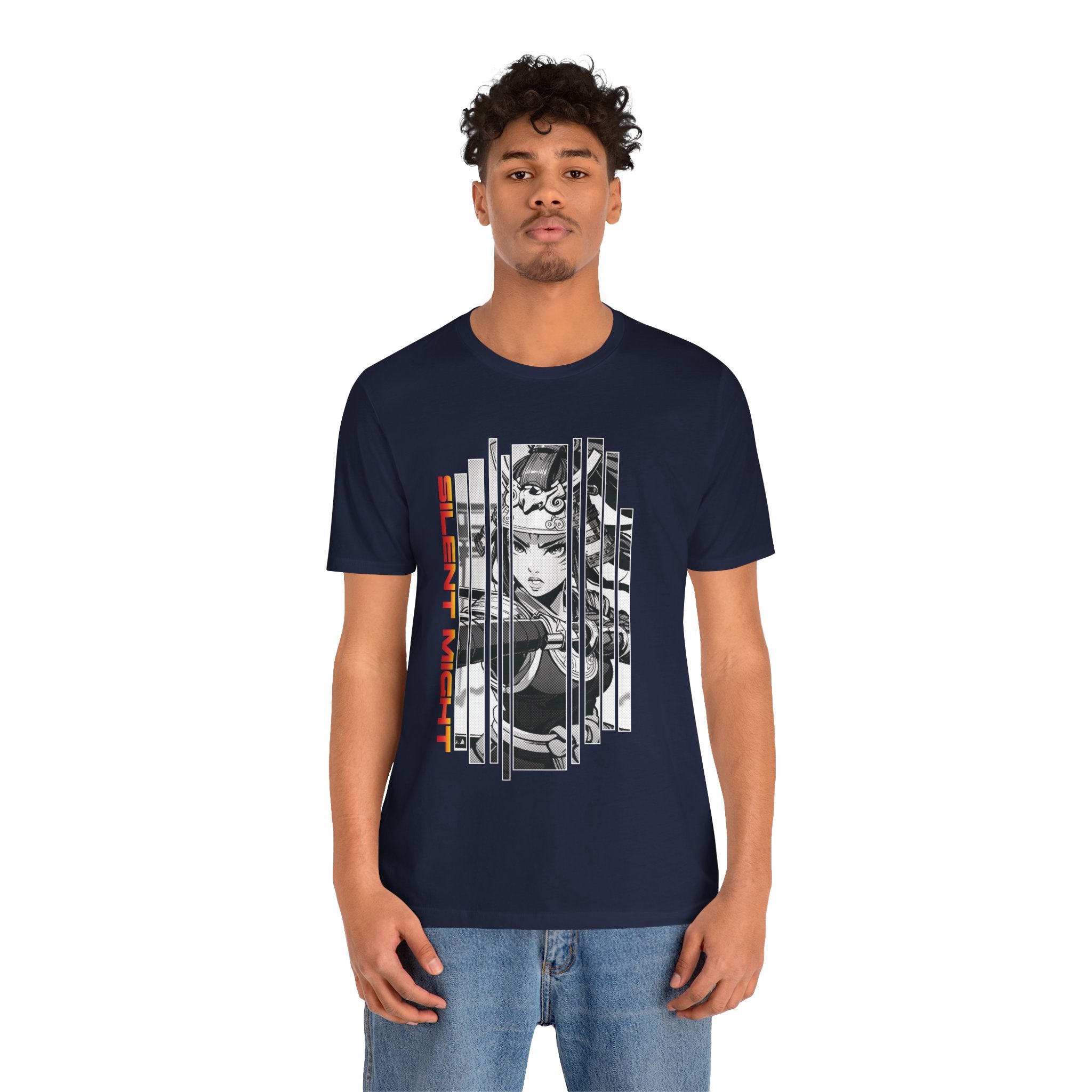 Anime Girl Warrior T-shirt - Silent Might