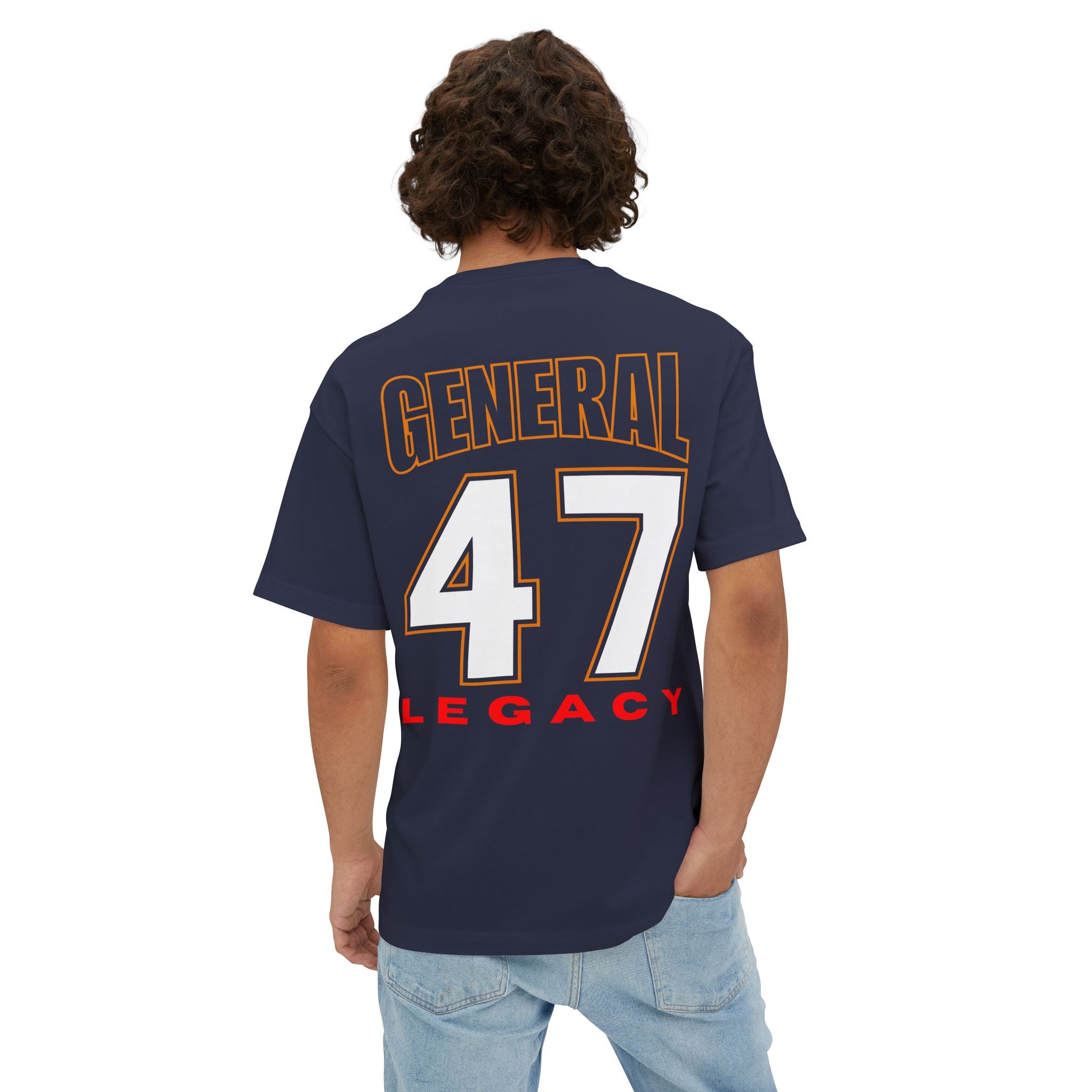 General Numbered Streetwear Box T-shirt Collection - 47 General Legacy