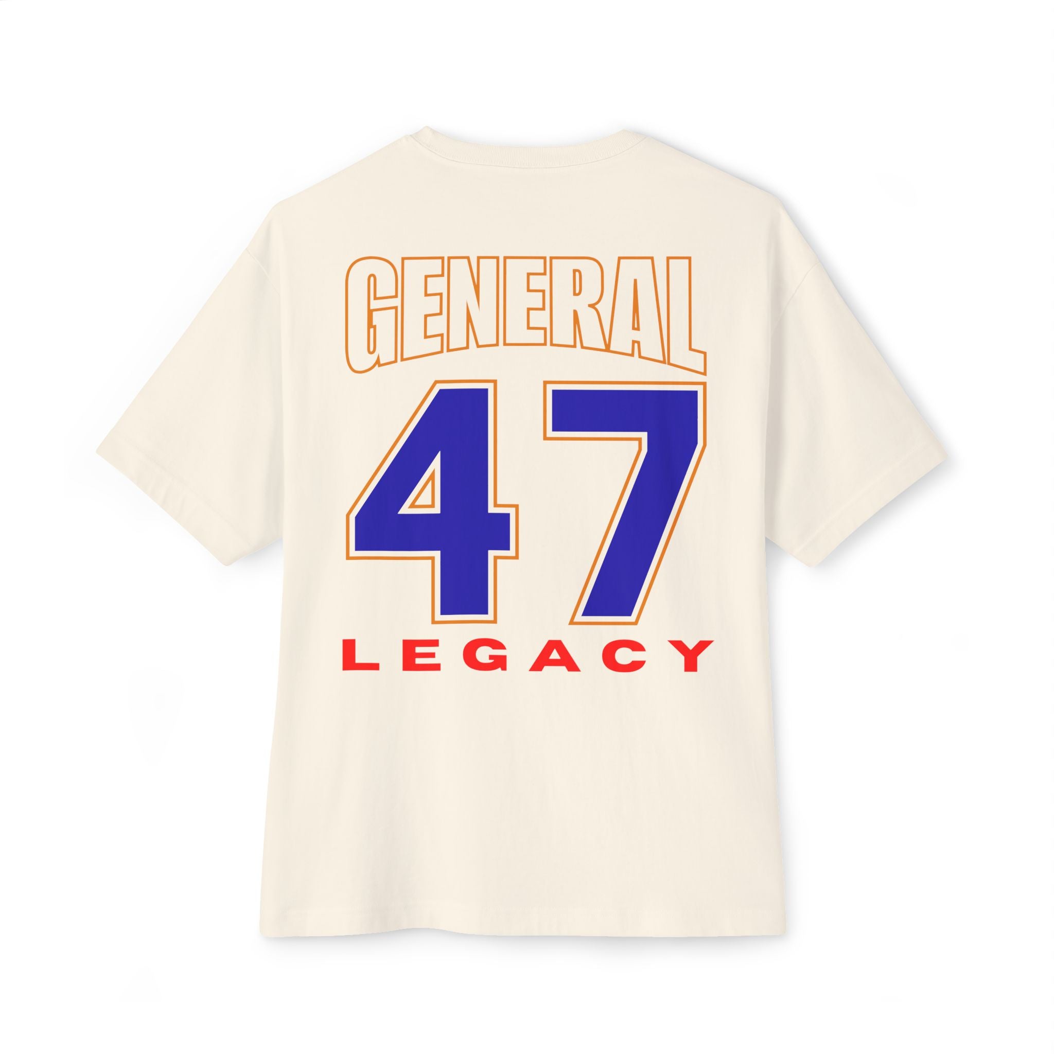 General Numbered Streetwear Box T-shirt Collection - 47 General Legacy