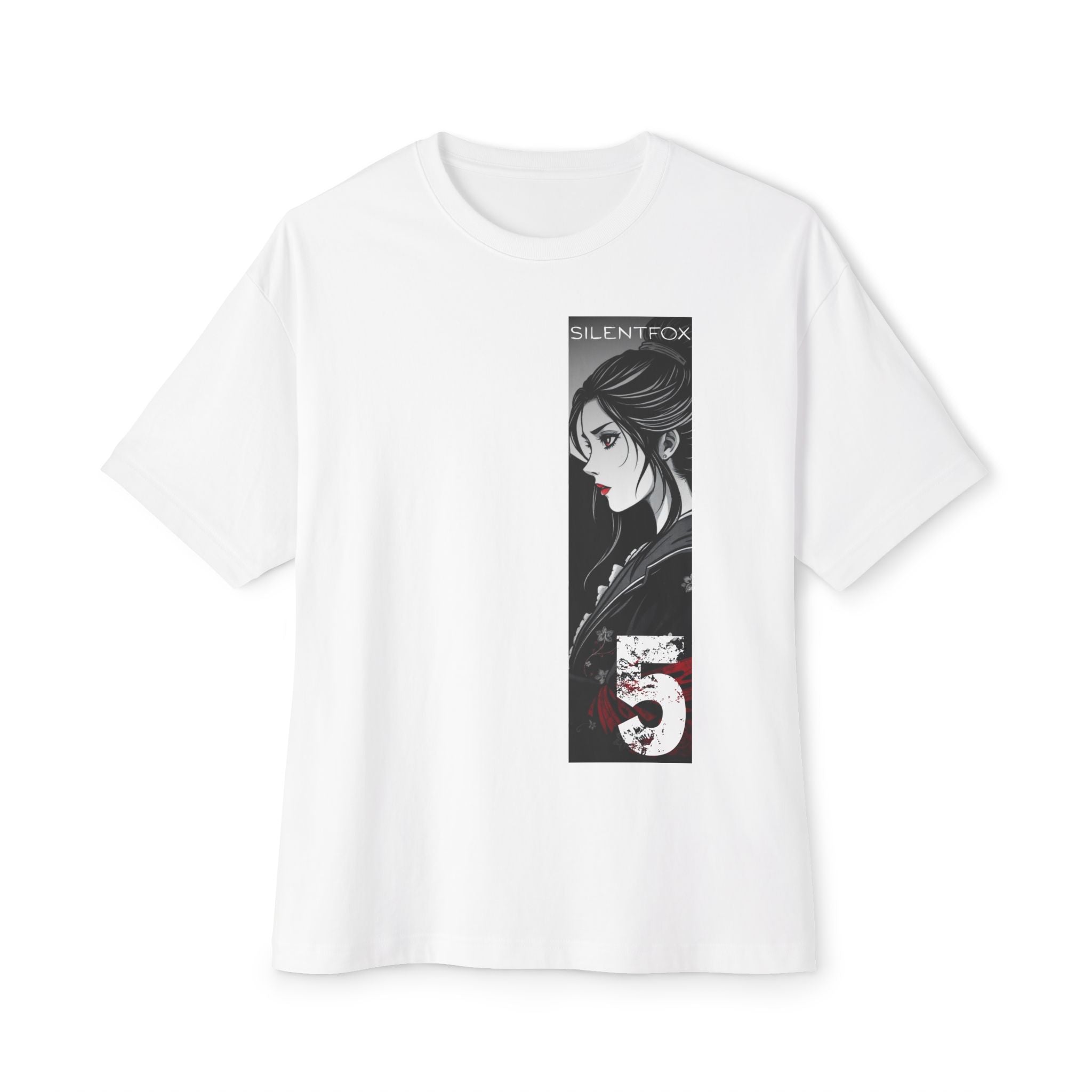 Anime Design Oversize T-shirt - SF Guardian - Dream #5