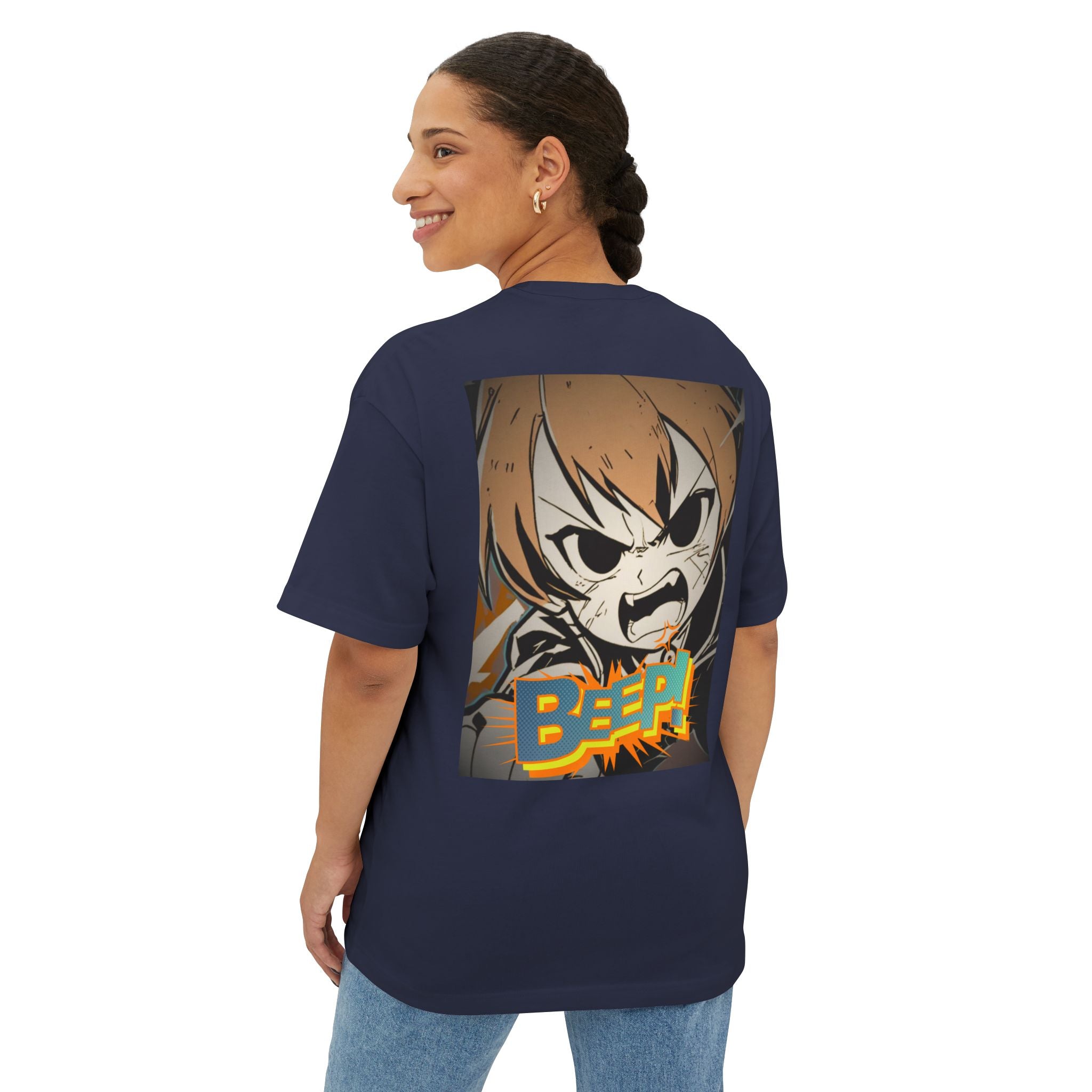 Anime Blurb Casual Streetwear T-shirt - Beep