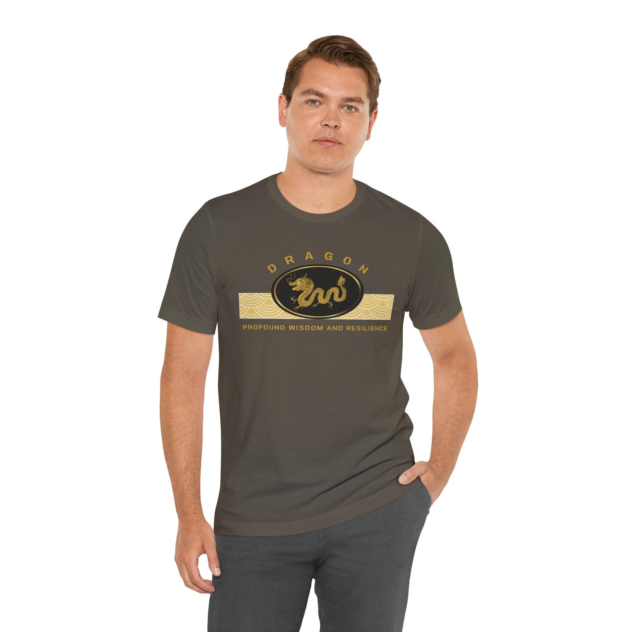 Empowering T-shirt - Zen Dragon Collection Black Profound