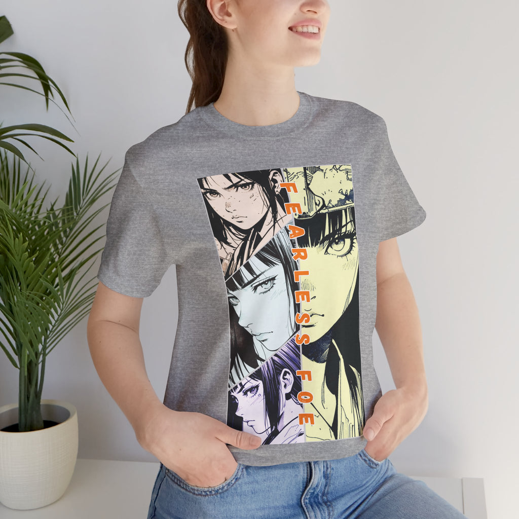 Anime Silent Hero T-shirt - Fearless Foe