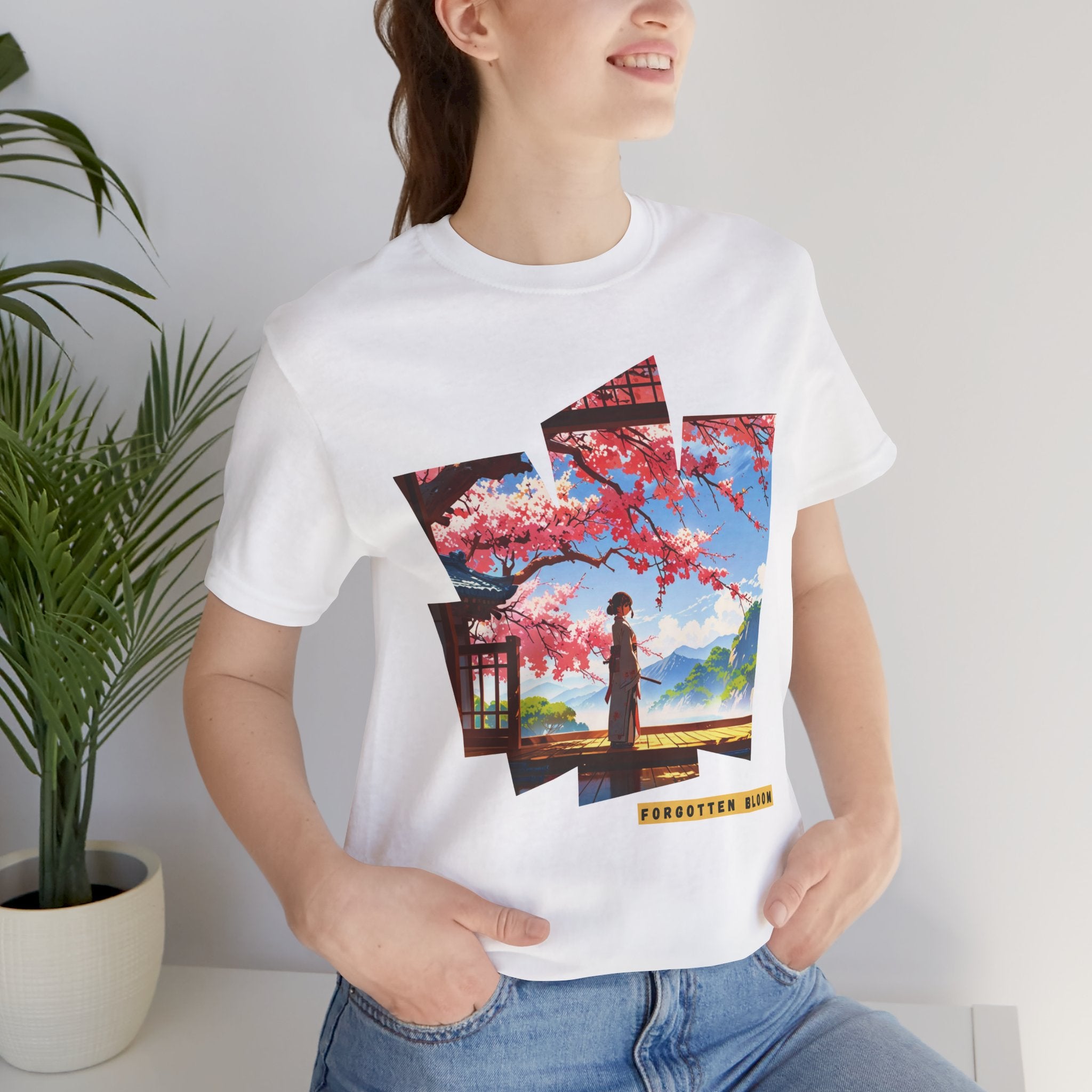 Anime Solace T-shirt - Forgotten Bloom