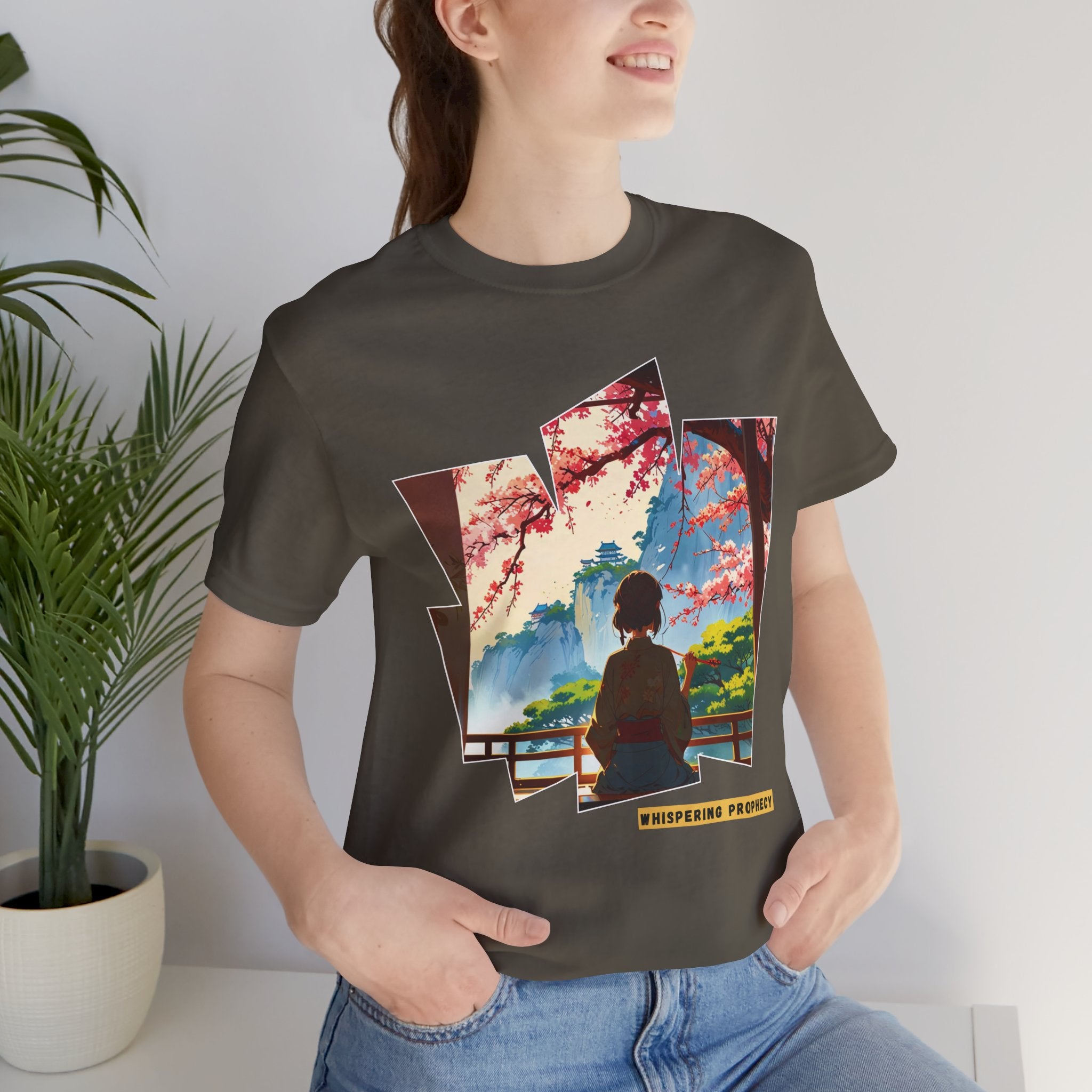 Anime Solace T-shirt - Whispering Prophecy