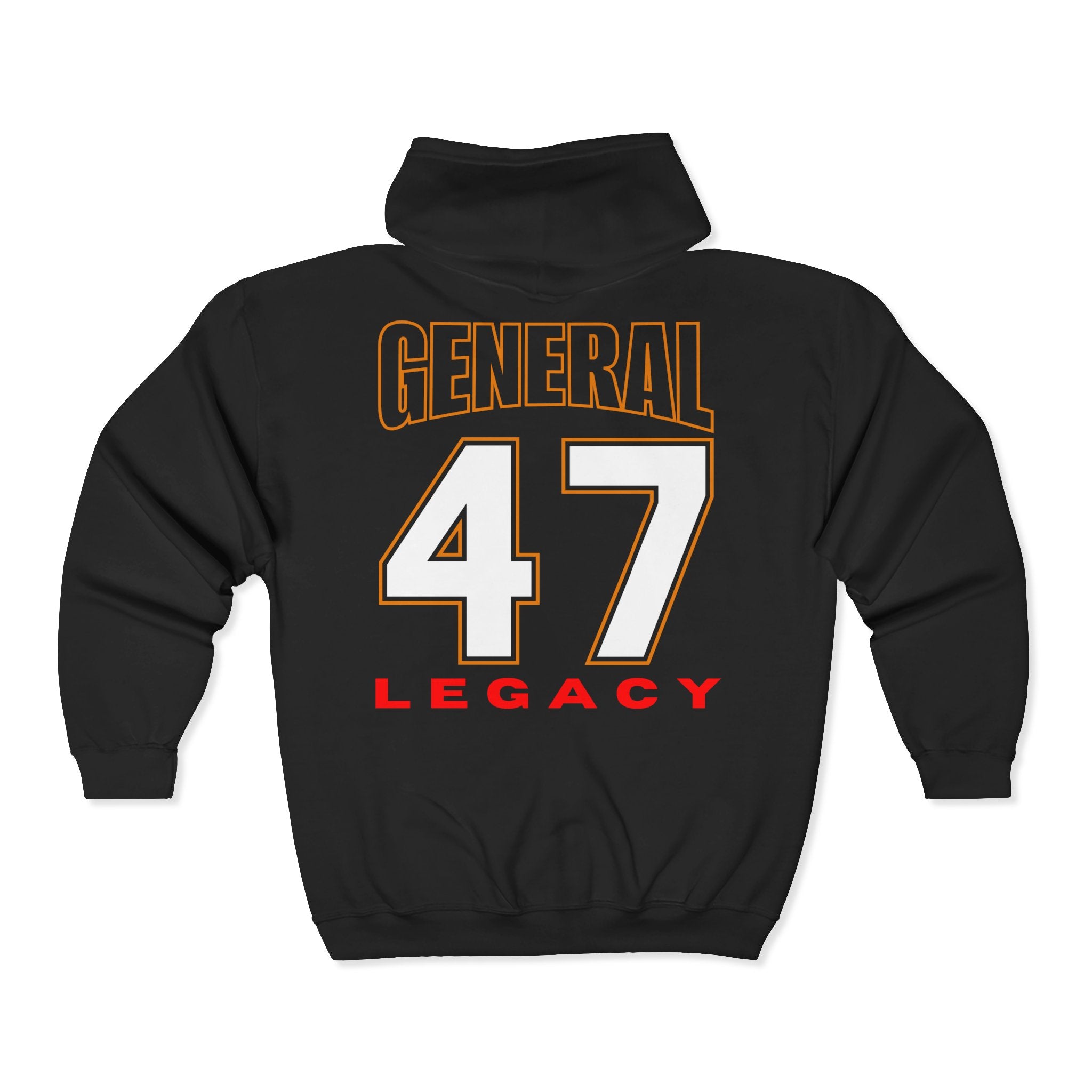 General Numbered Zip Hoodie Collection - 47 General Legacy