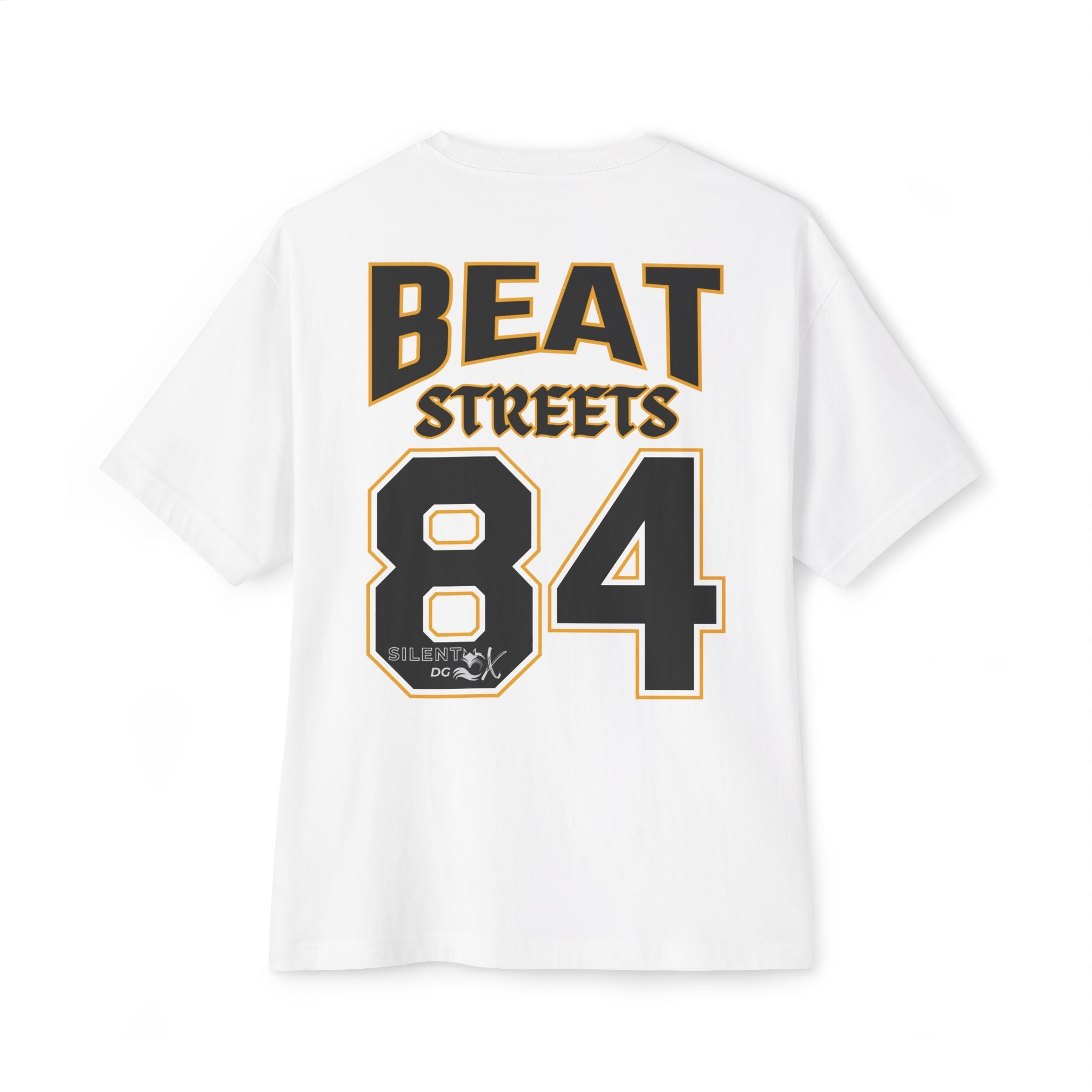 Old School 80's Oversized Casual Streetwear - 84 Beat Streets