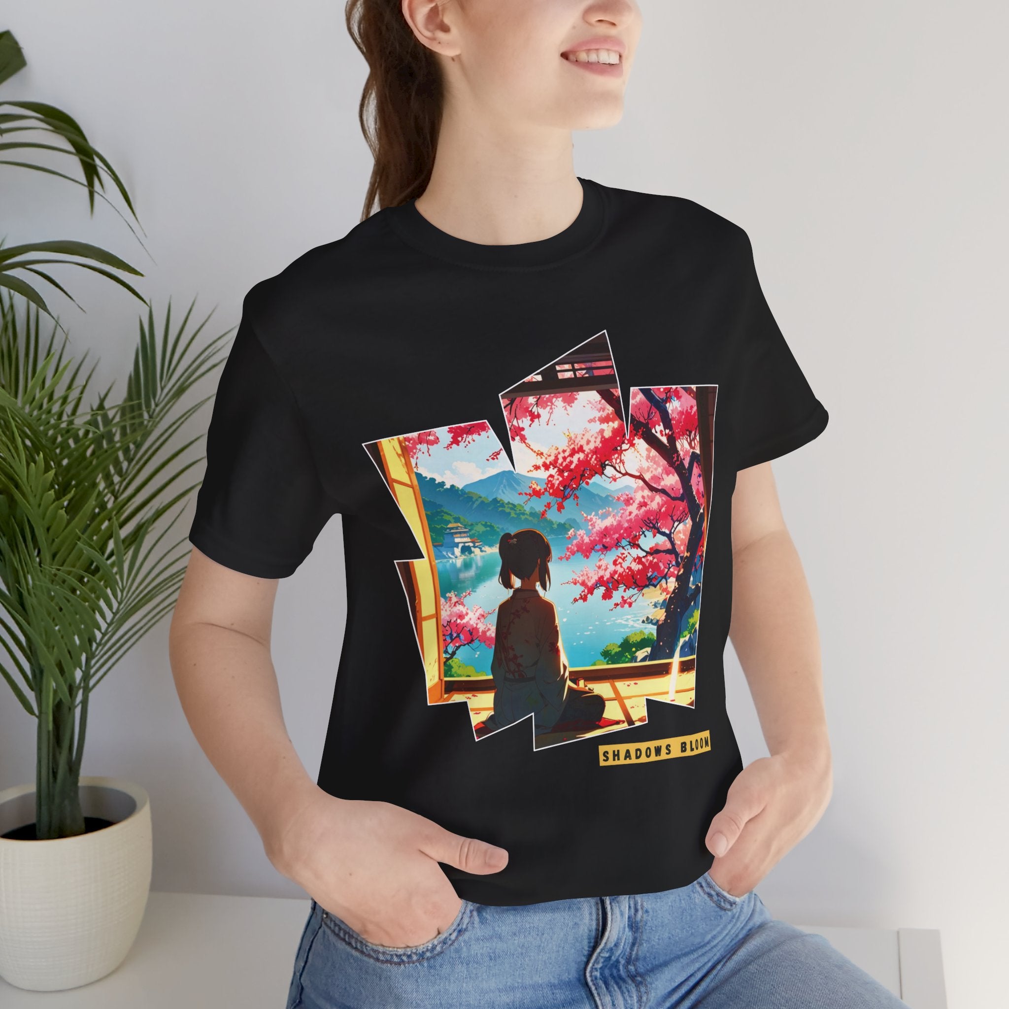 Anime Solace T-shirt - Shadows Bloom