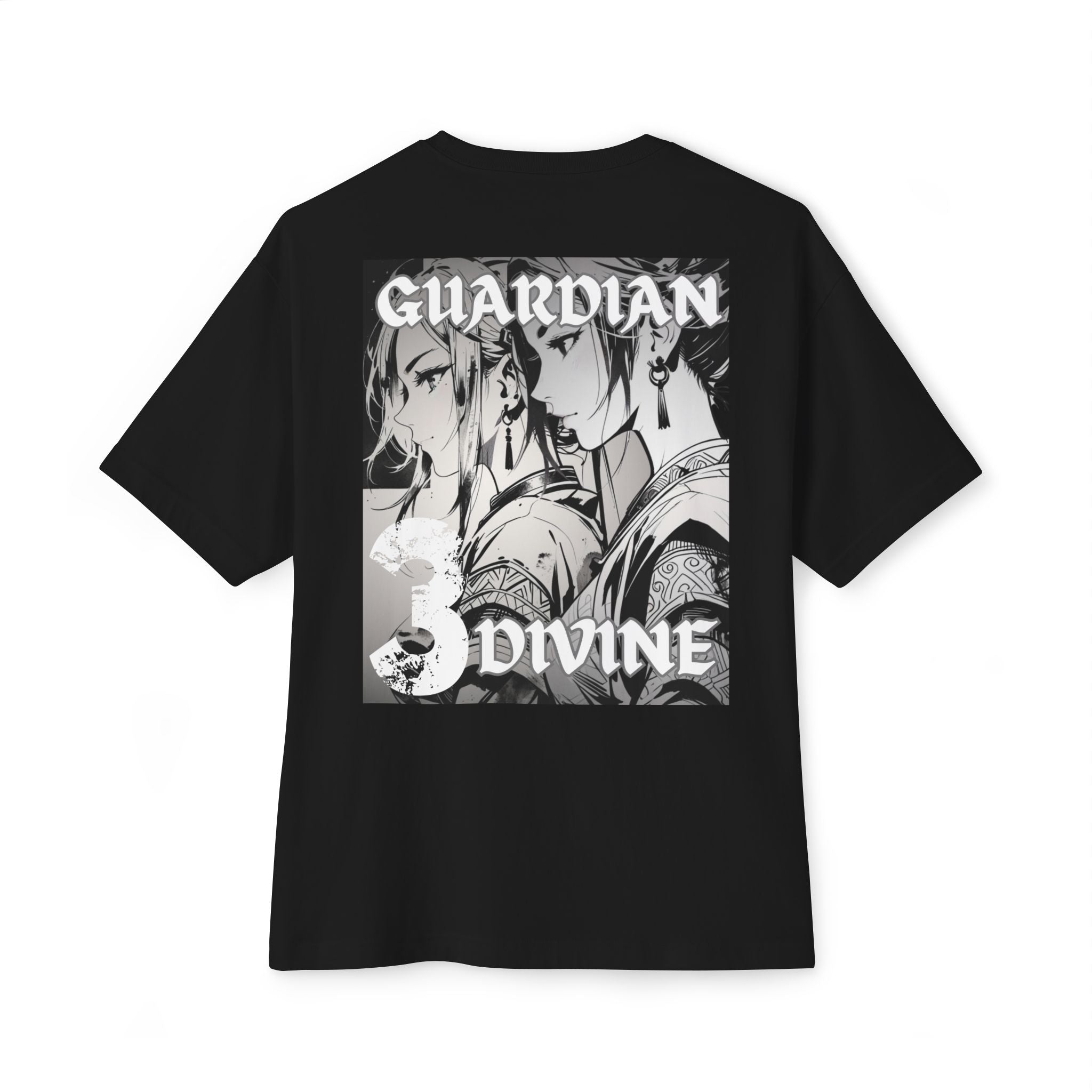 Anime Design Oversize T-shirt - SF Guardian - Divine #3