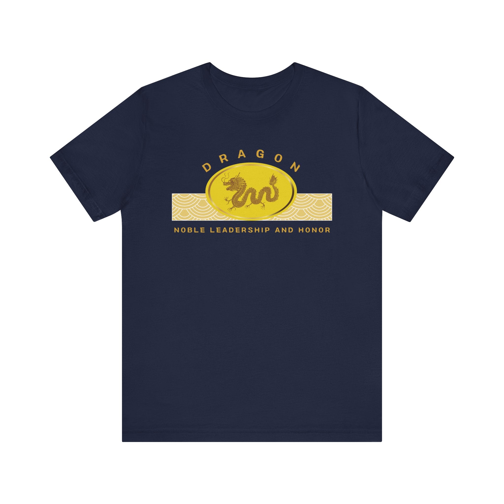 Empowering T-shirt - Zen Dragon Collection Yellow Noble