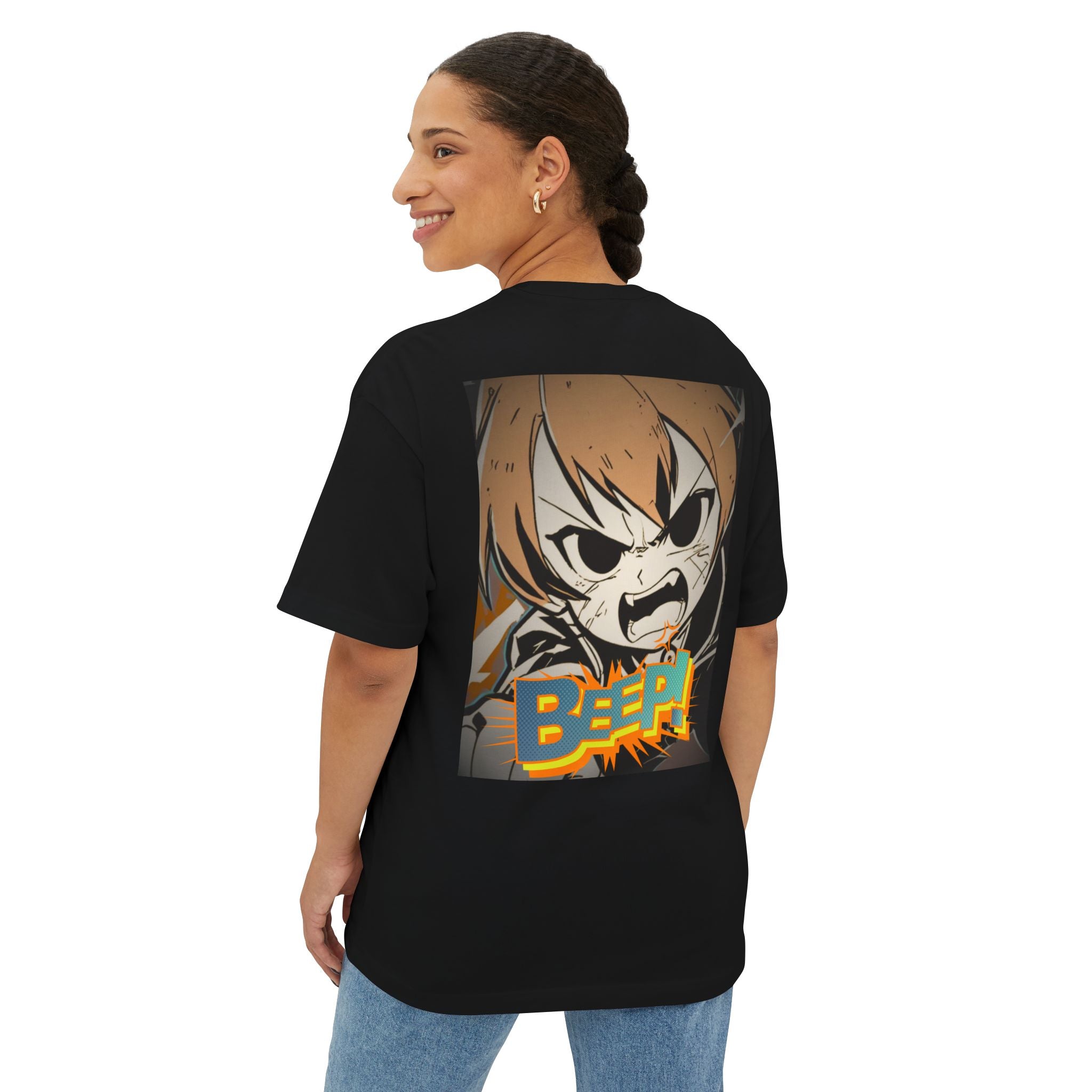 Anime Blurb Casual Streetwear T-shirt - Beep