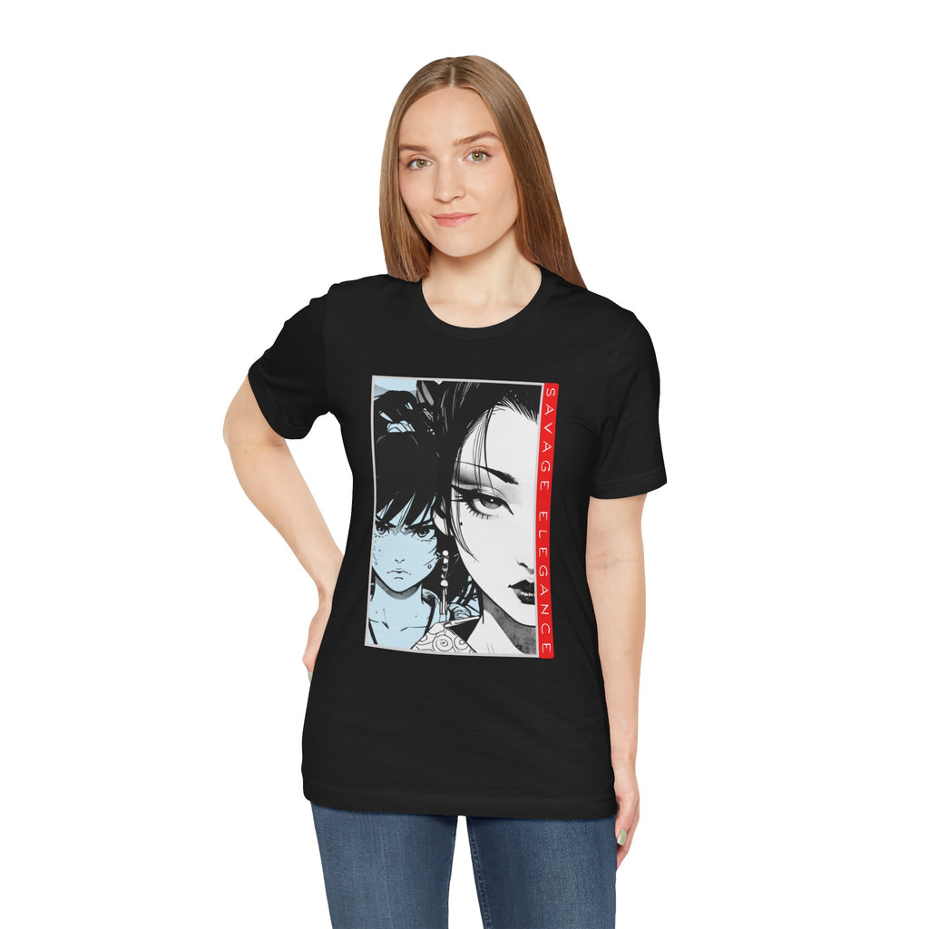 Anime Good Bad T-shirt - Savage Elegance