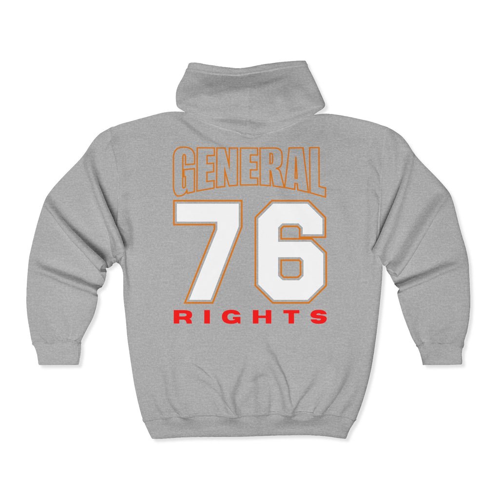 General Numbered Zip Hoodie Collection - 76 General Rights