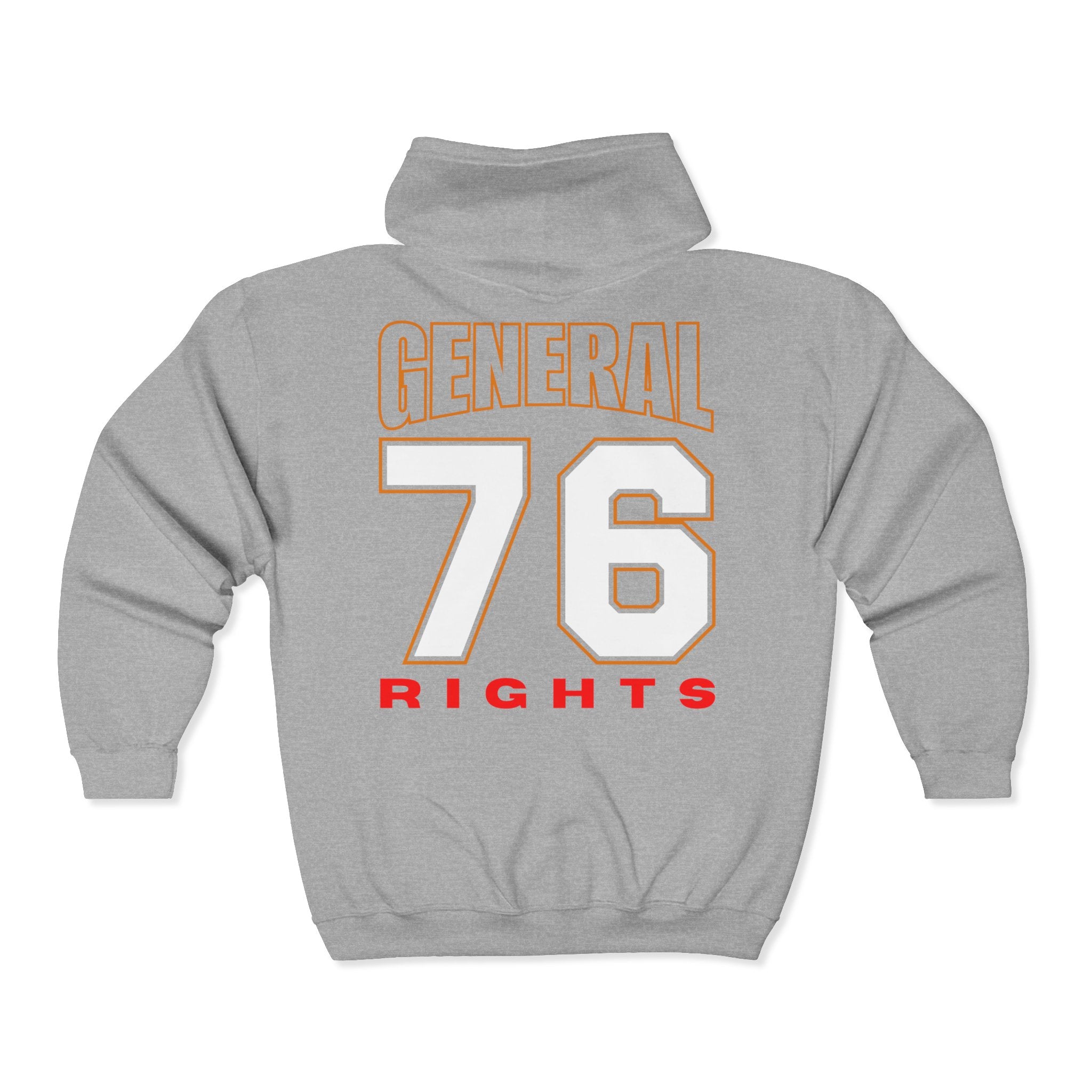 General Numbered Zip Hoodie Collection - 76 General Rights