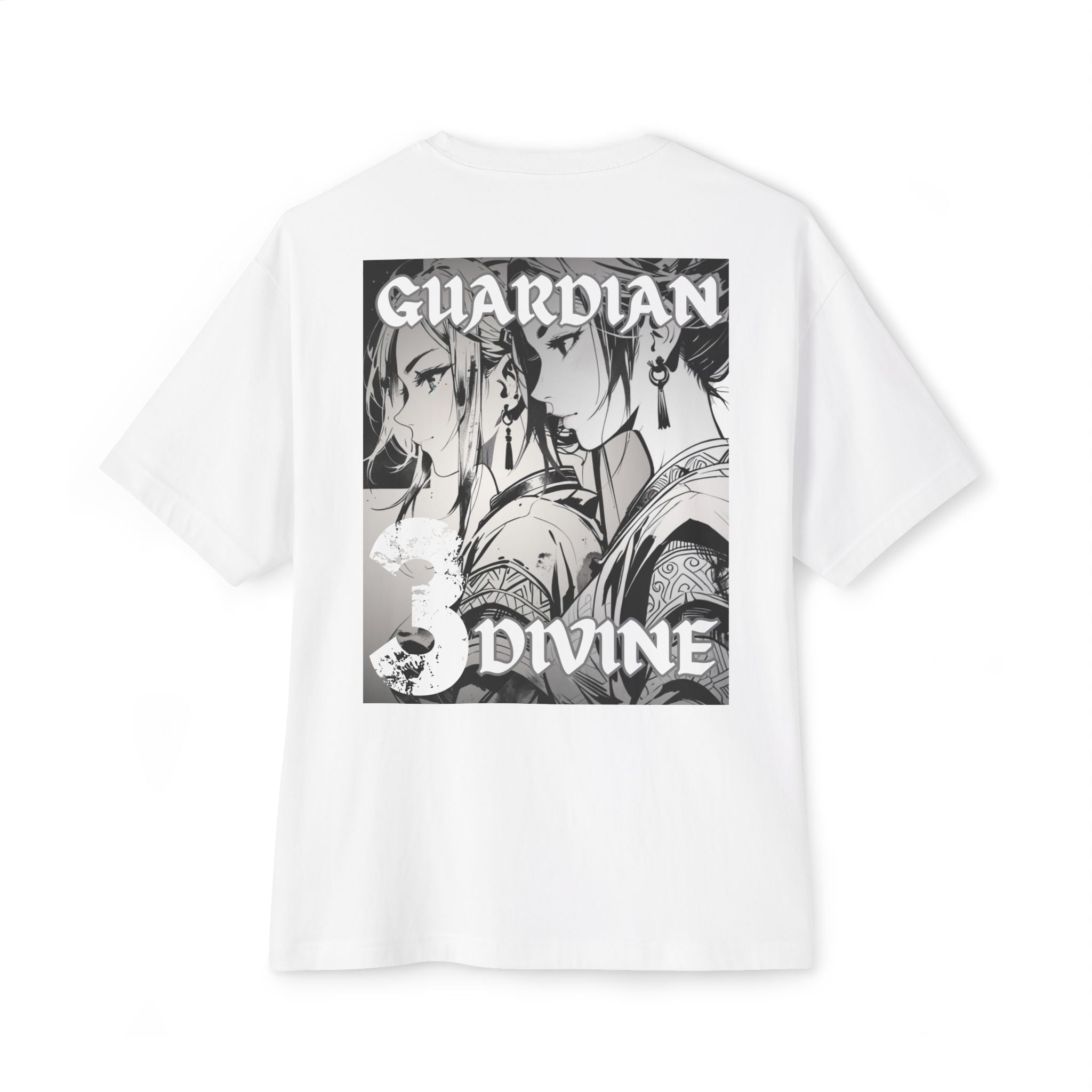 Anime Design Oversize T-shirt - SF Guardian - Divine #3